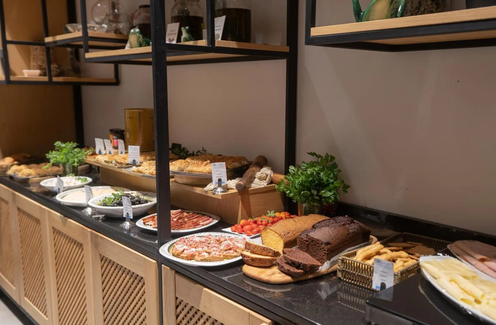 Buffet breakfast in Zoe Seaside Resort