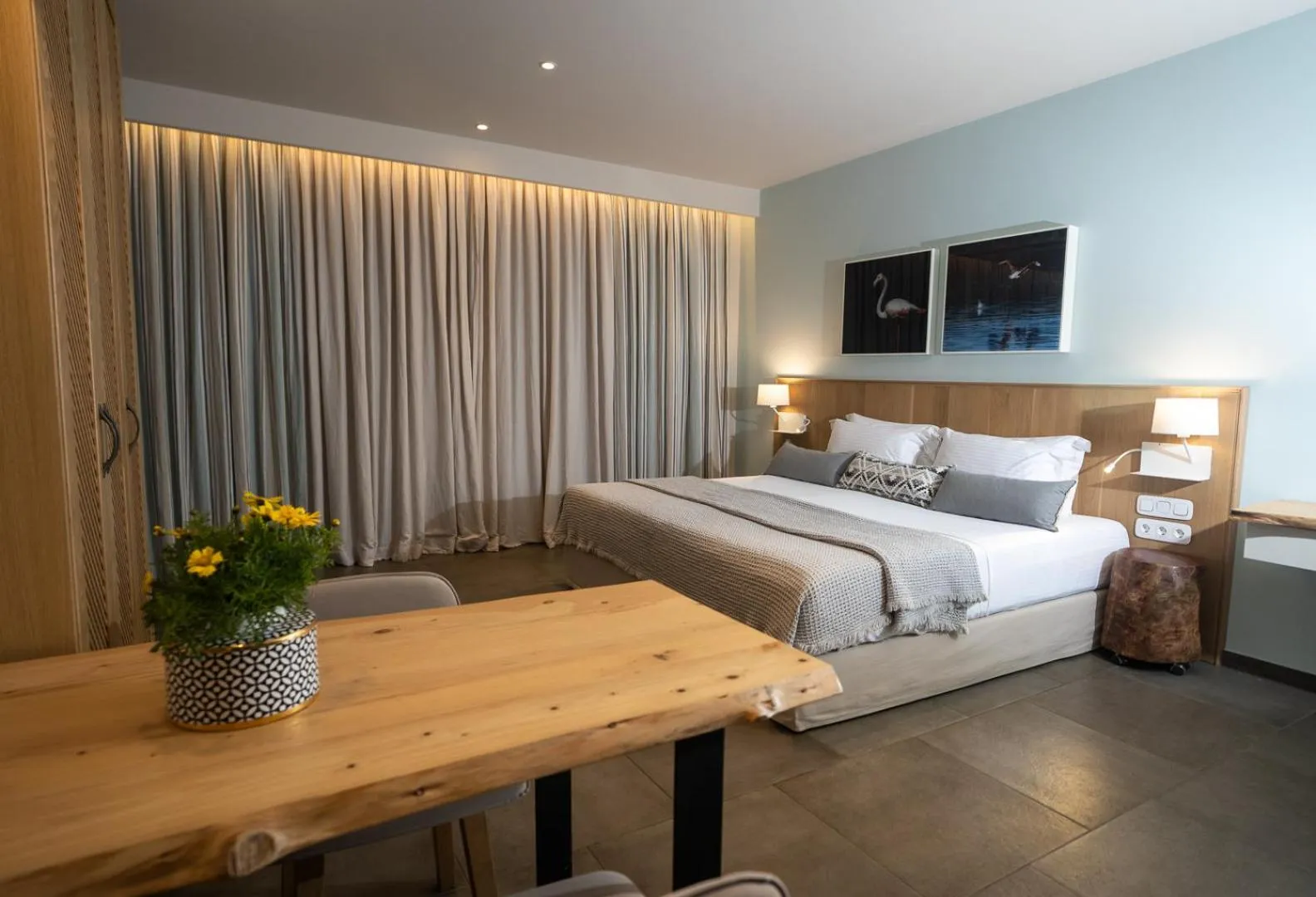 Property building, Bed in Zoe Seaside Resort