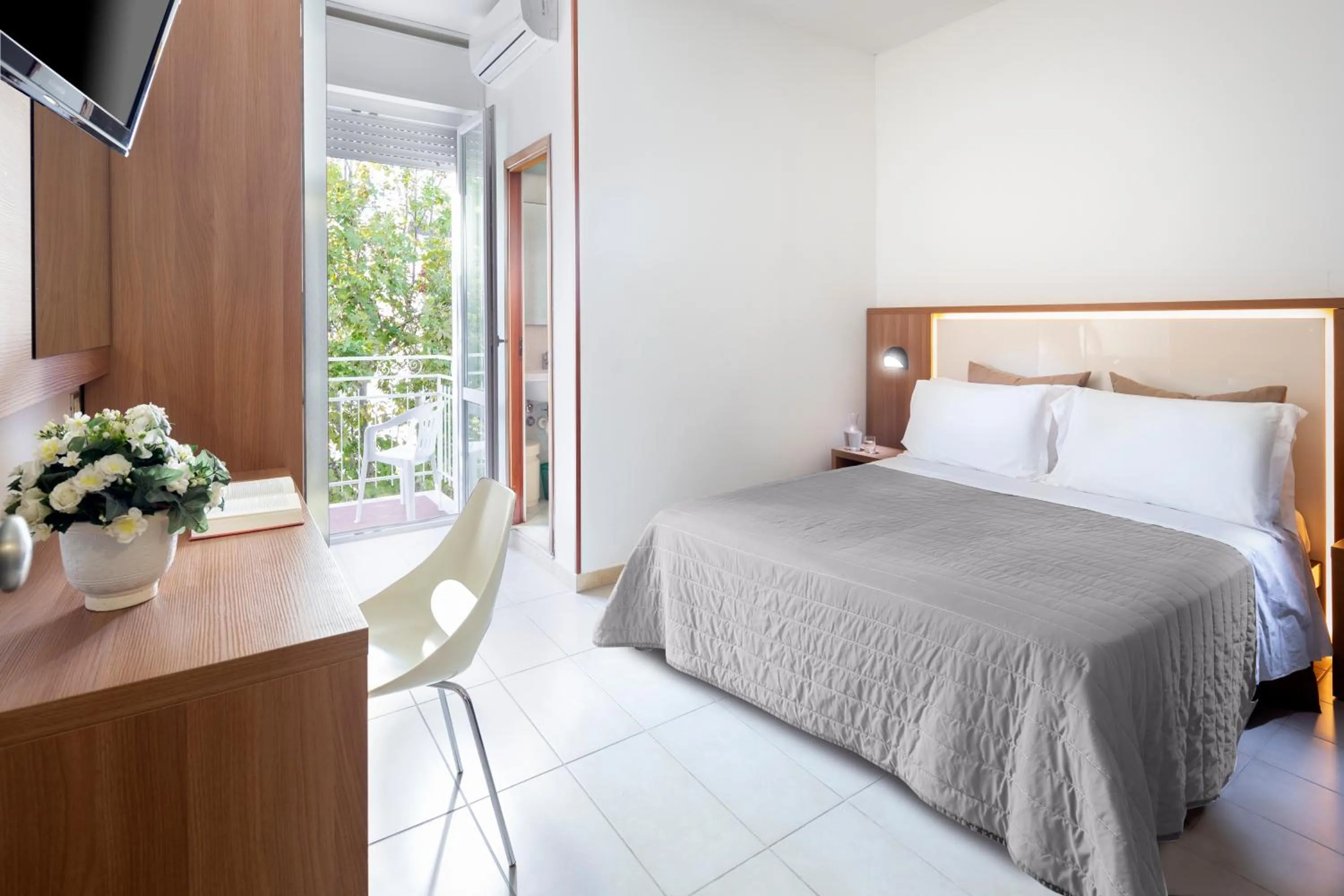 Bed in Hotel Foglieri