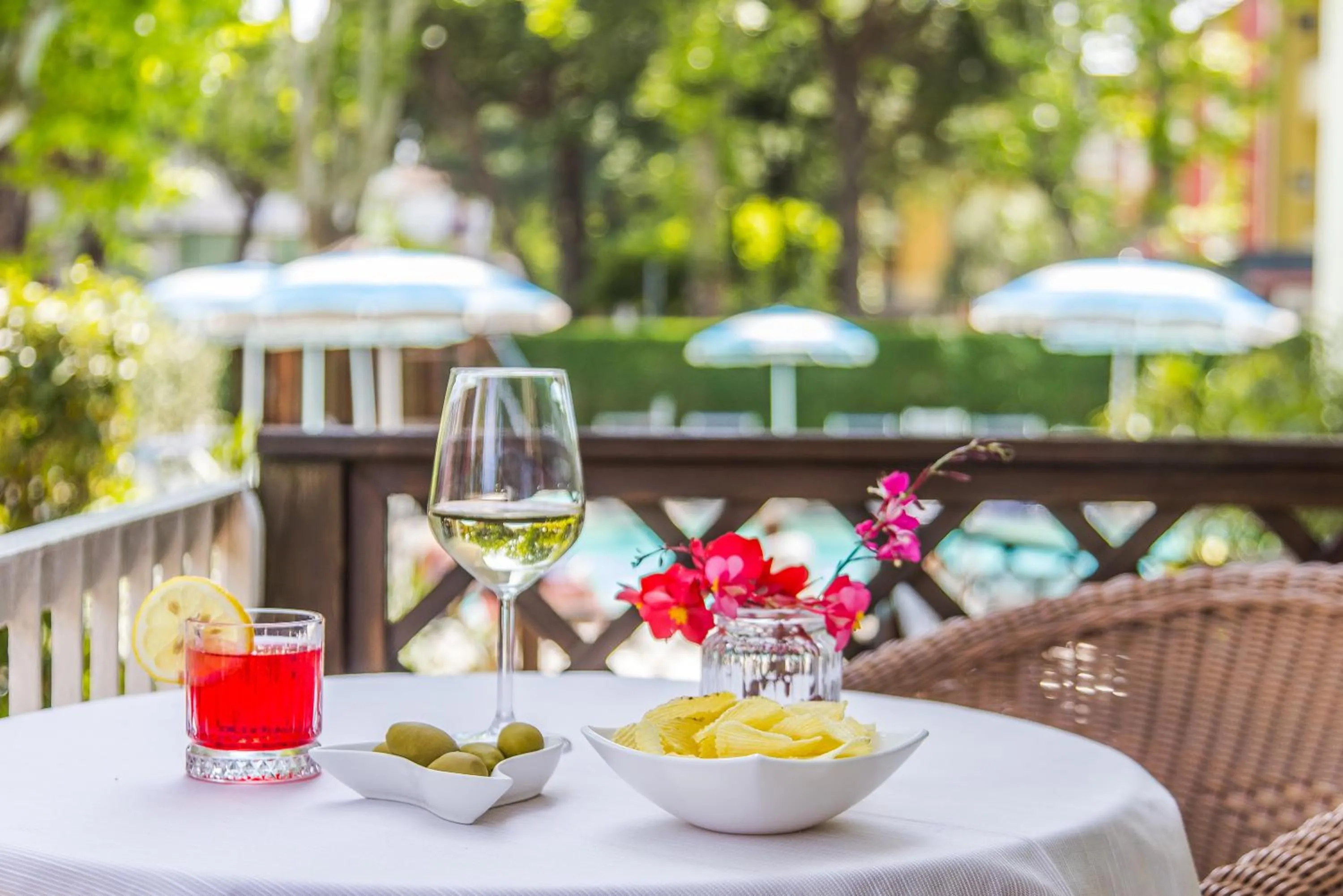 Swimming pool in Hotel Foglieri
