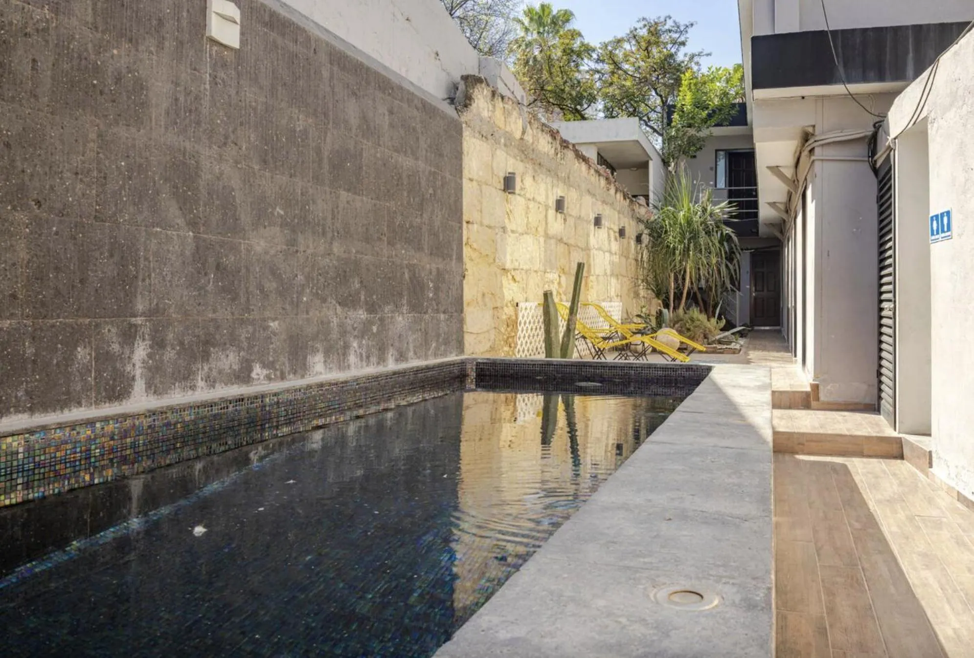 Pool view in Adhoc Boutique Barrio Antiguo