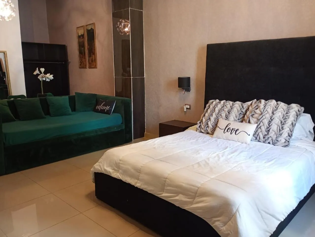 Bed in Adhoc Boutique Barrio Antiguo