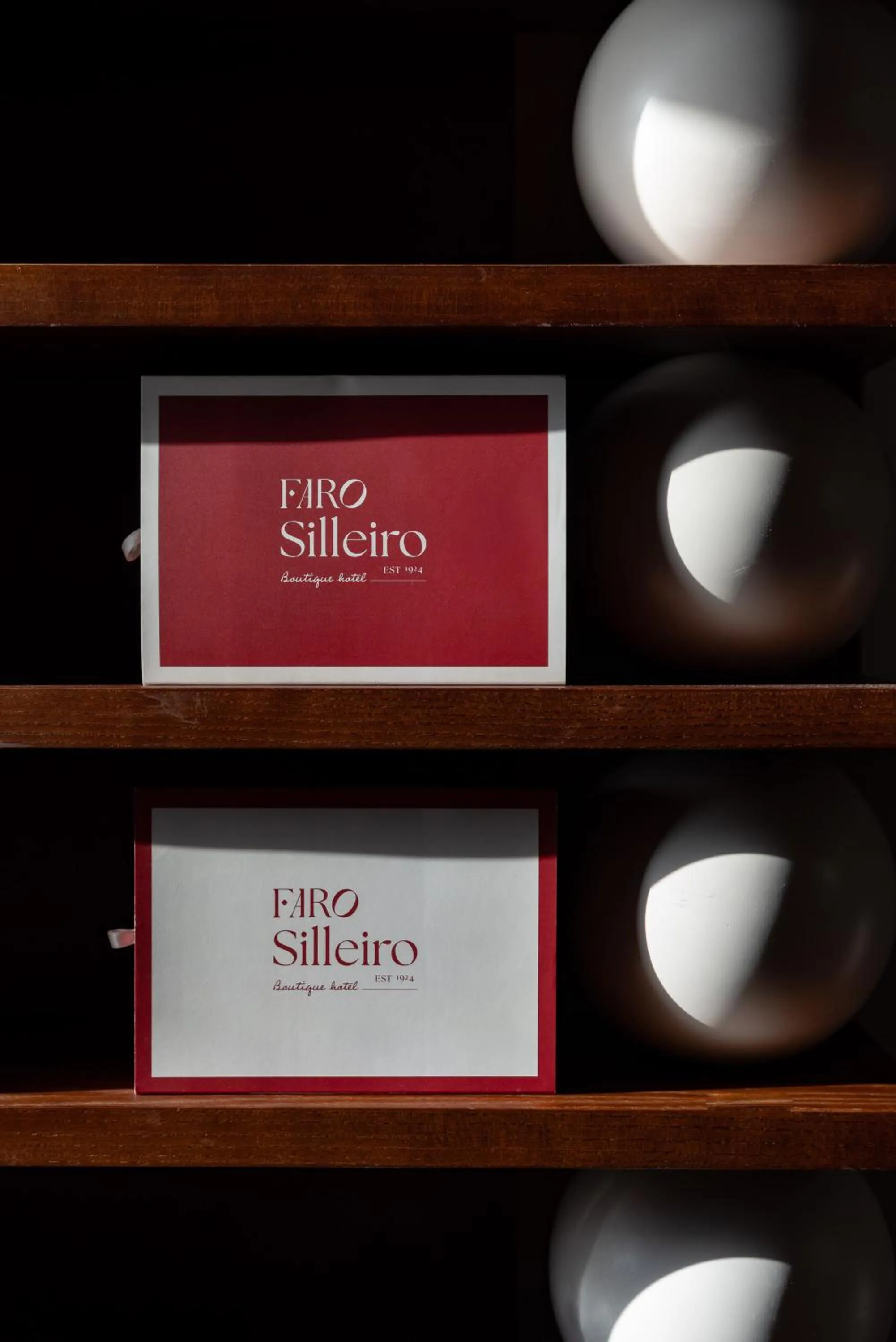 Decorative detail in Hotel Boutique Faro Silleiro