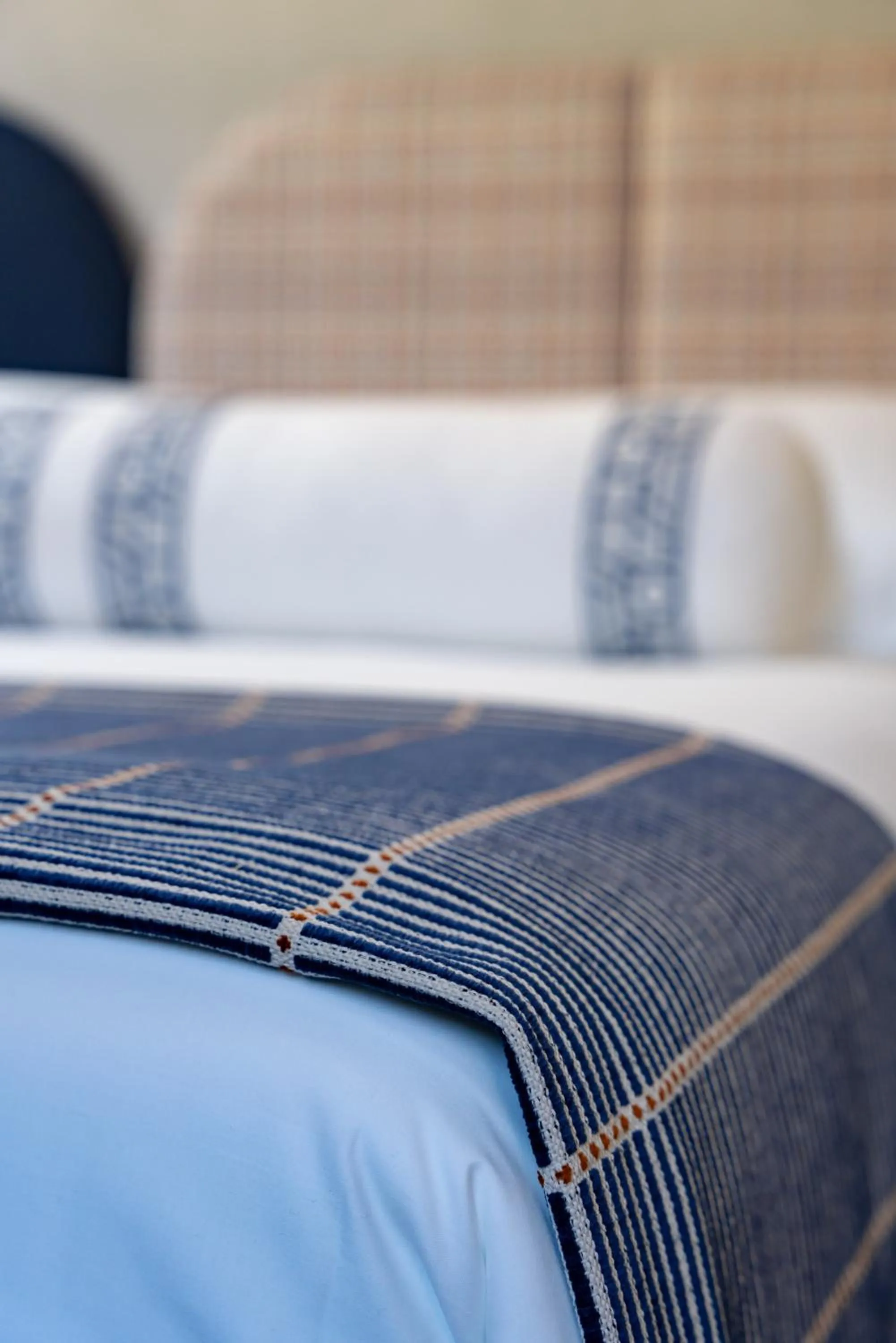 Decorative detail, Bed in Hotel Boutique Faro Silleiro