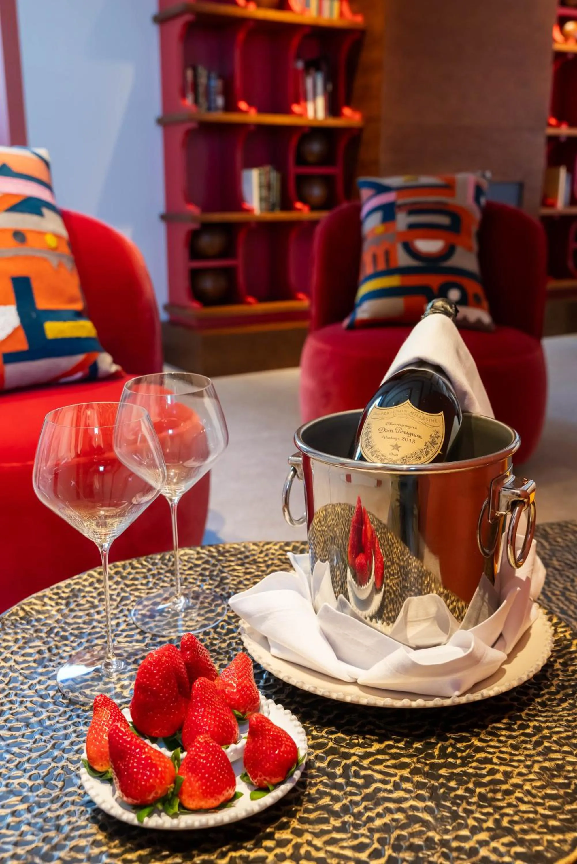 Library in Hotel Boutique Faro Silleiro