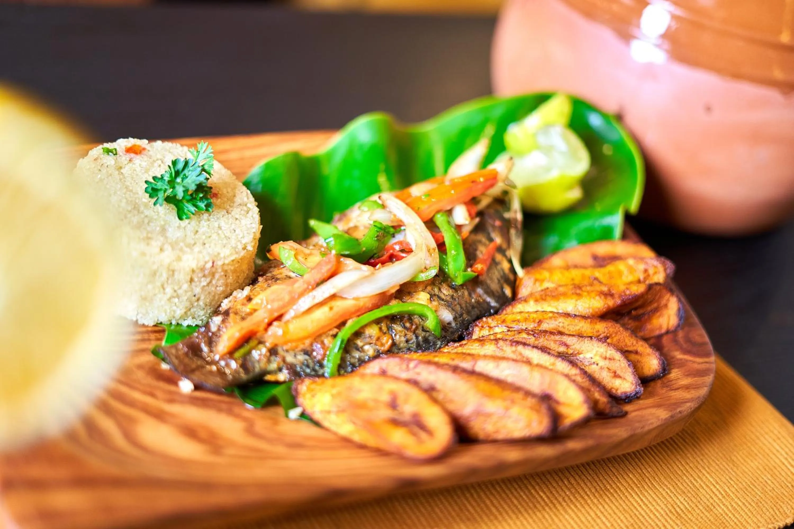 Food and drinks in ONOMO Hotel Bamako