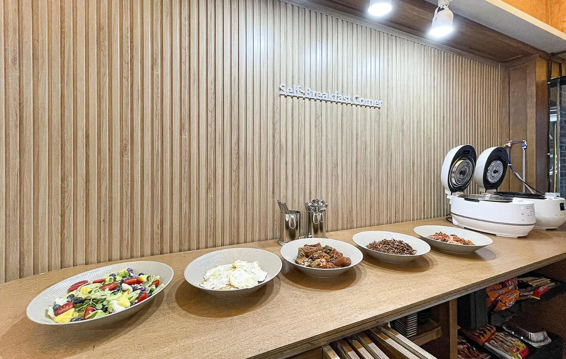 Breakfast in Hotel Yoegieottae Gwangju Station