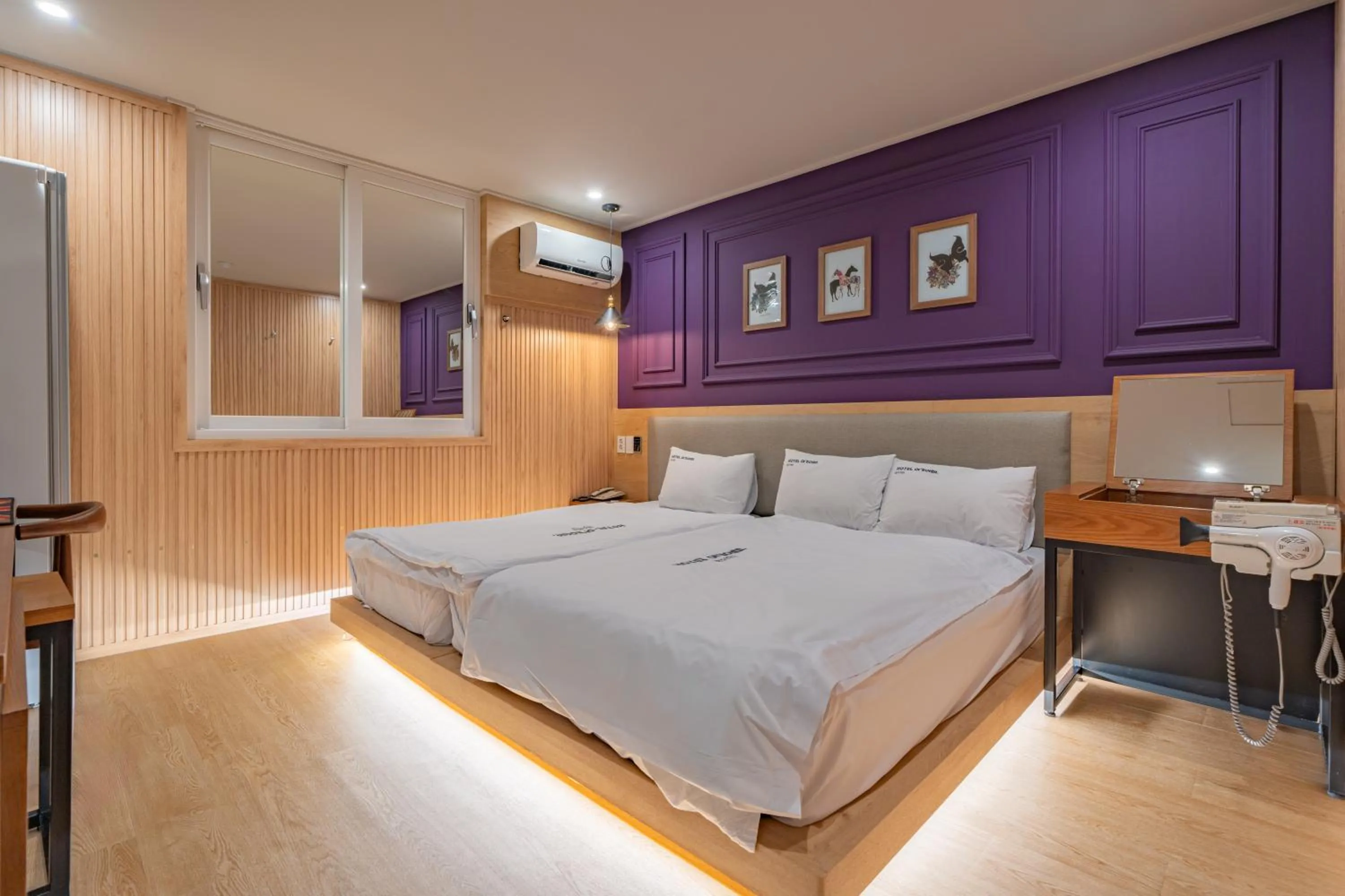 Bed in Hotel Yoegieottae Gwangju Station