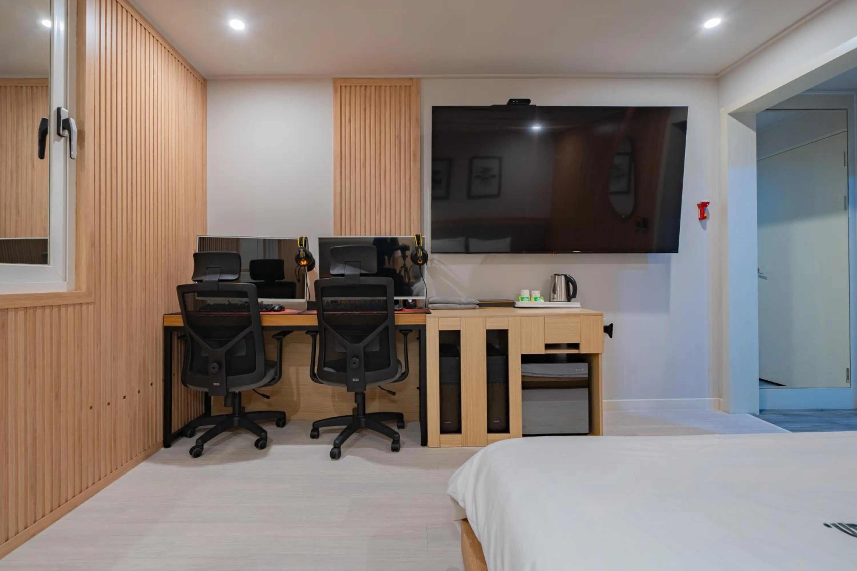 TV and multimedia, Bed in Hotel Yoegieottae Gwangju Station