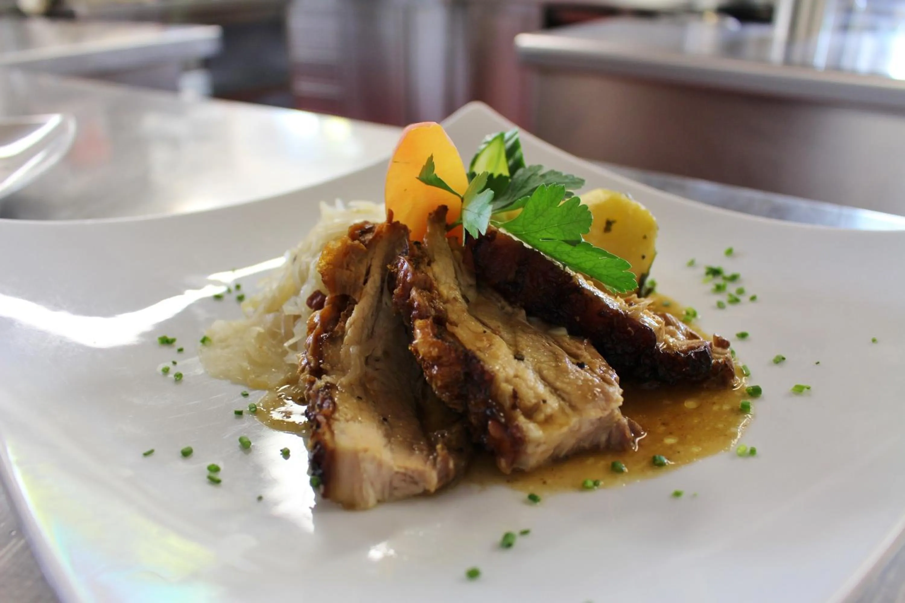 Food close-up in Langs Wirtshaus