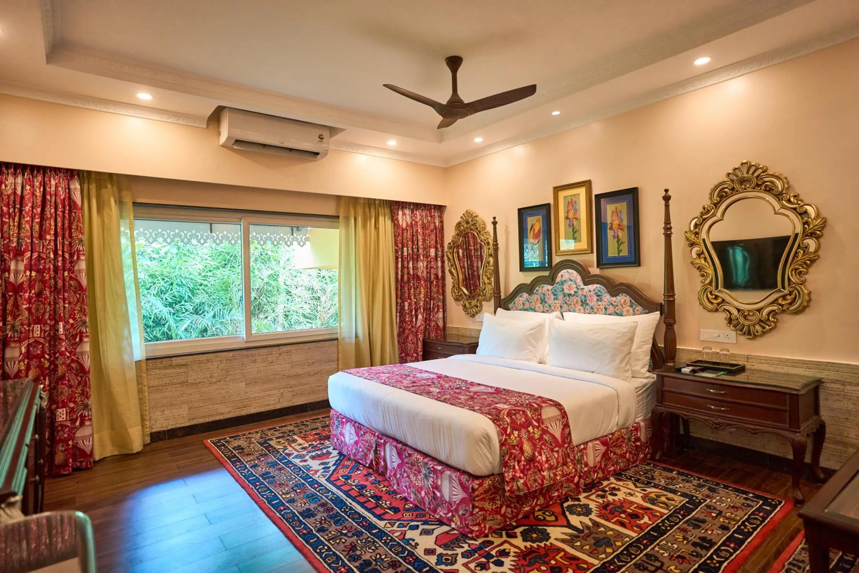 Bed in Mayfair Manor Alibag