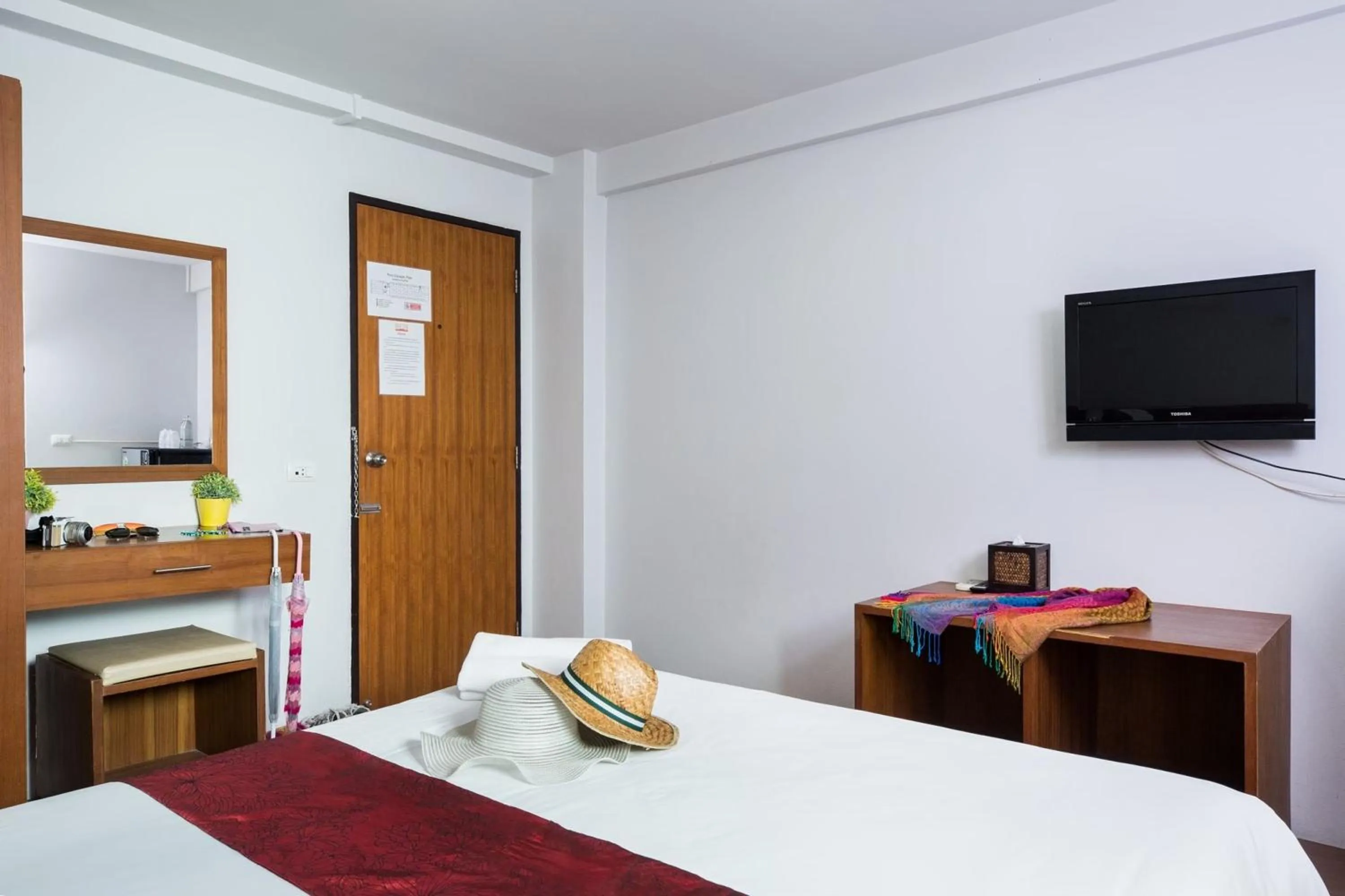 TV and multimedia, Bed in Eco Hostel Hua Hin