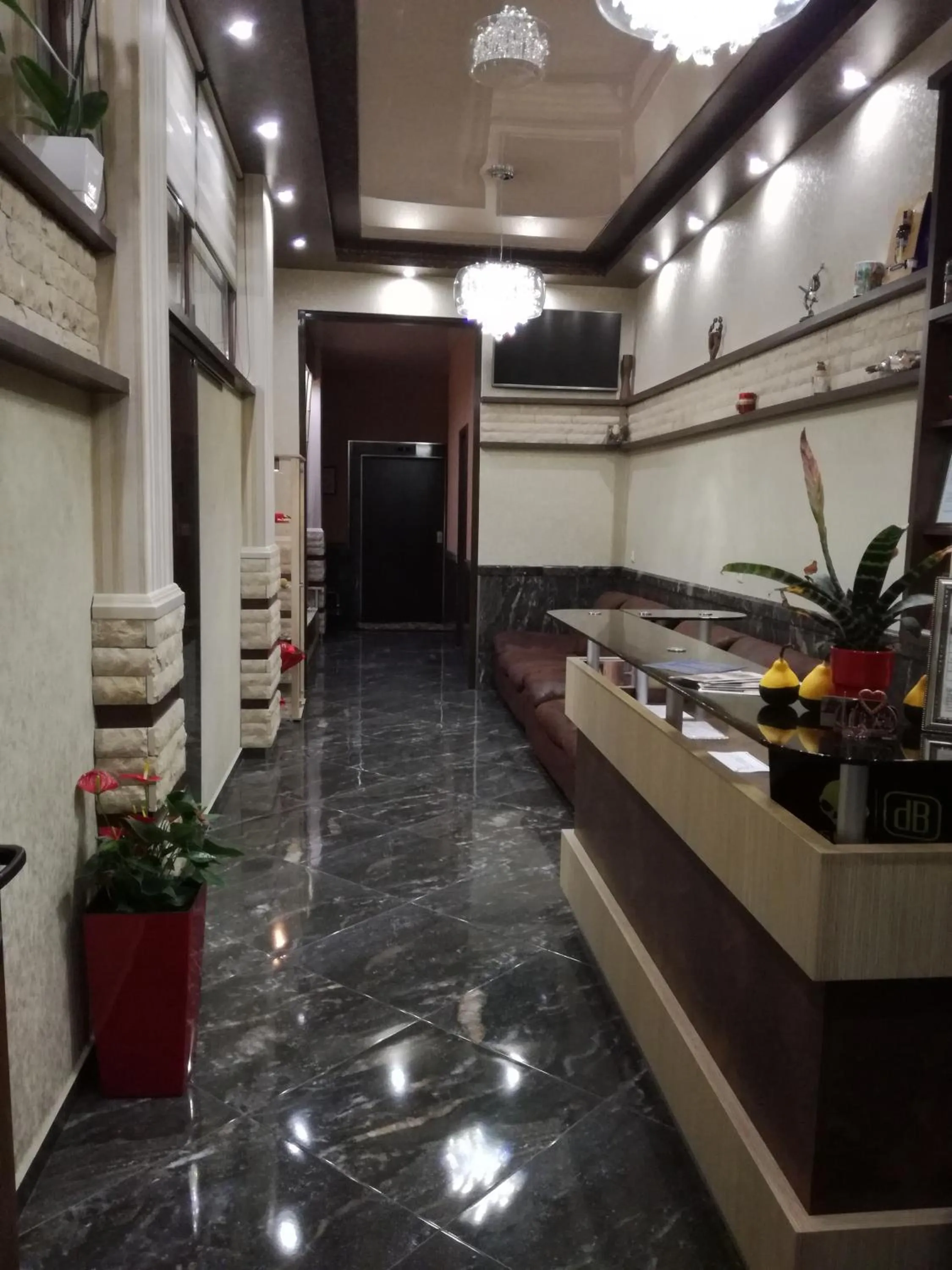 Lobby or reception in Hotel Lazur