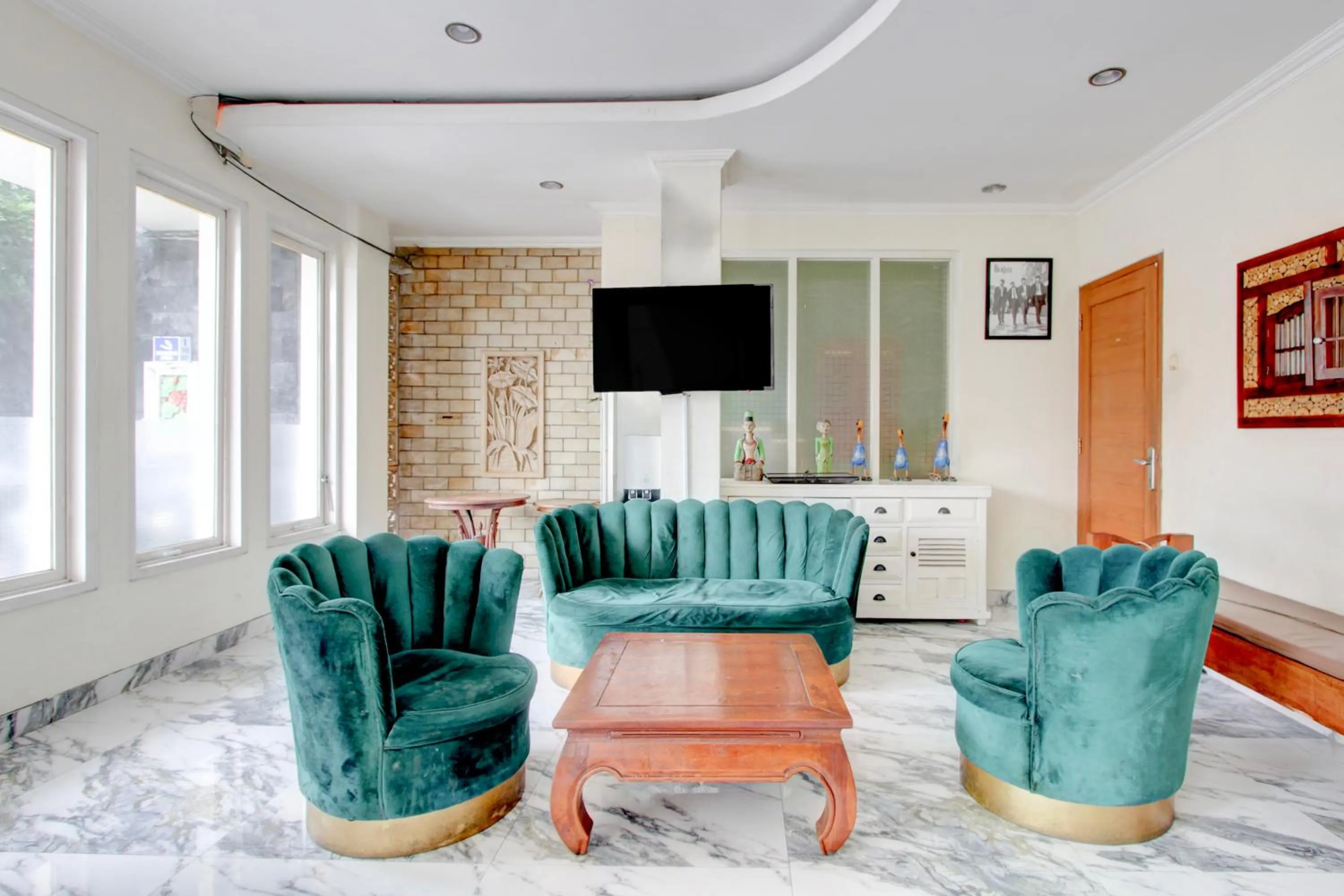 Seating area in Collection O Jalan Malioboro Near Lempuyangan Station Formerly Hotel Vala