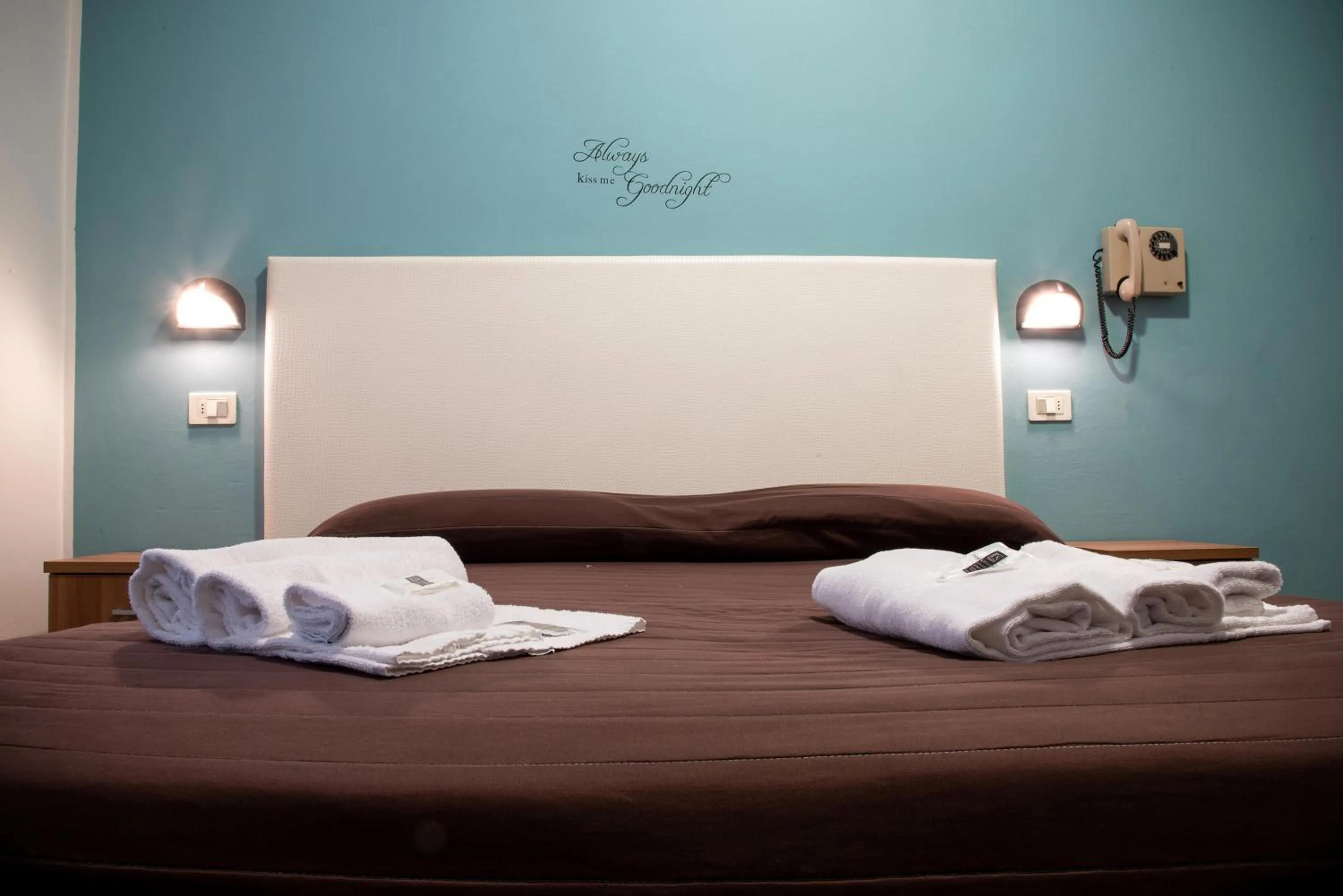 Bed in Hotel Vela D'Oro