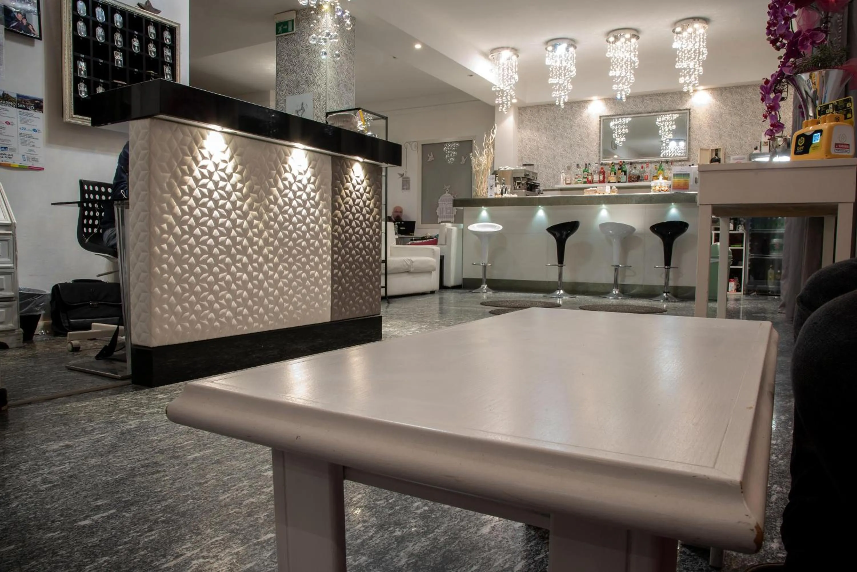 Lobby or reception in Hotel Vela D'Oro