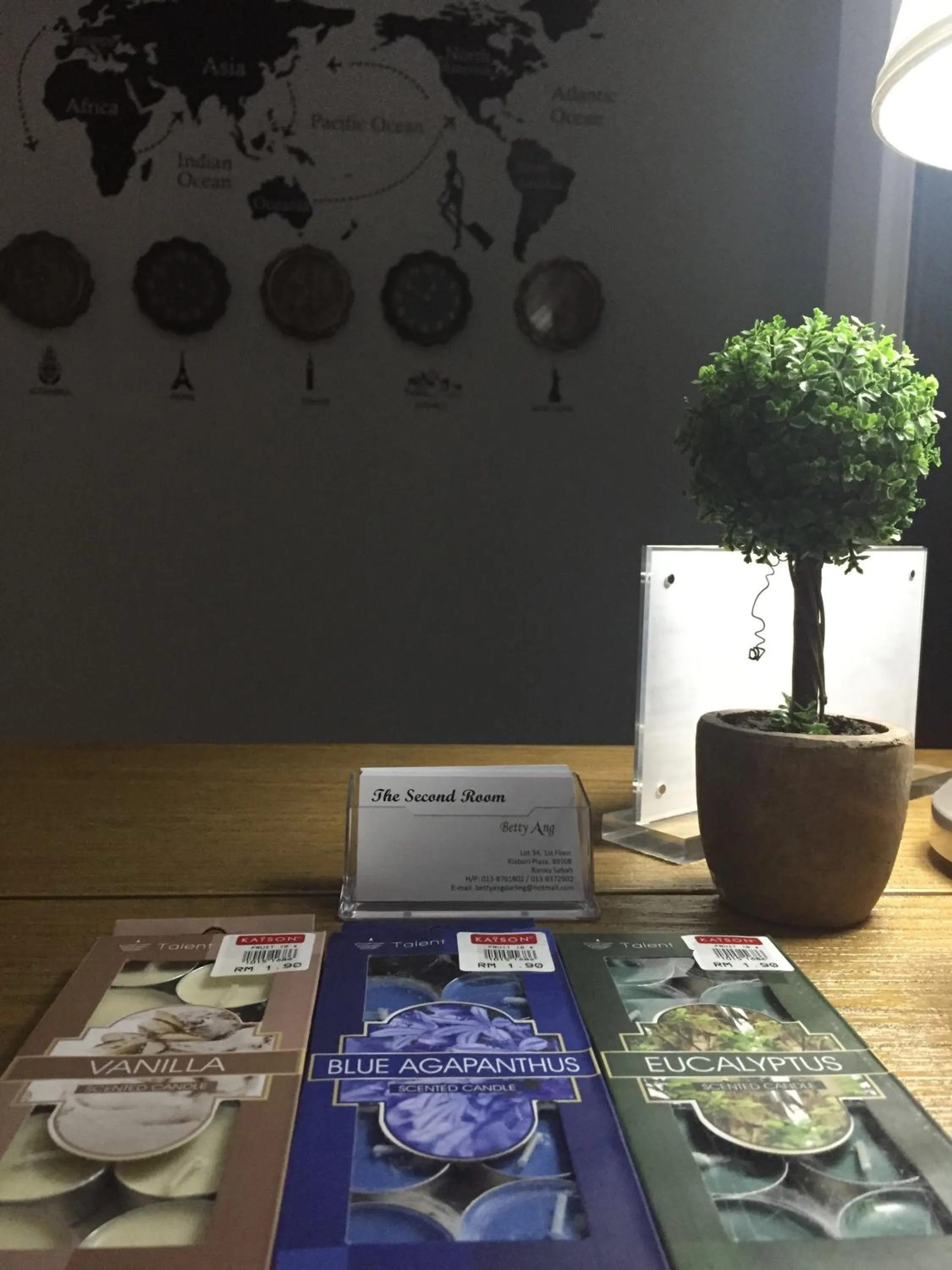 Decorative detail in The Second Room