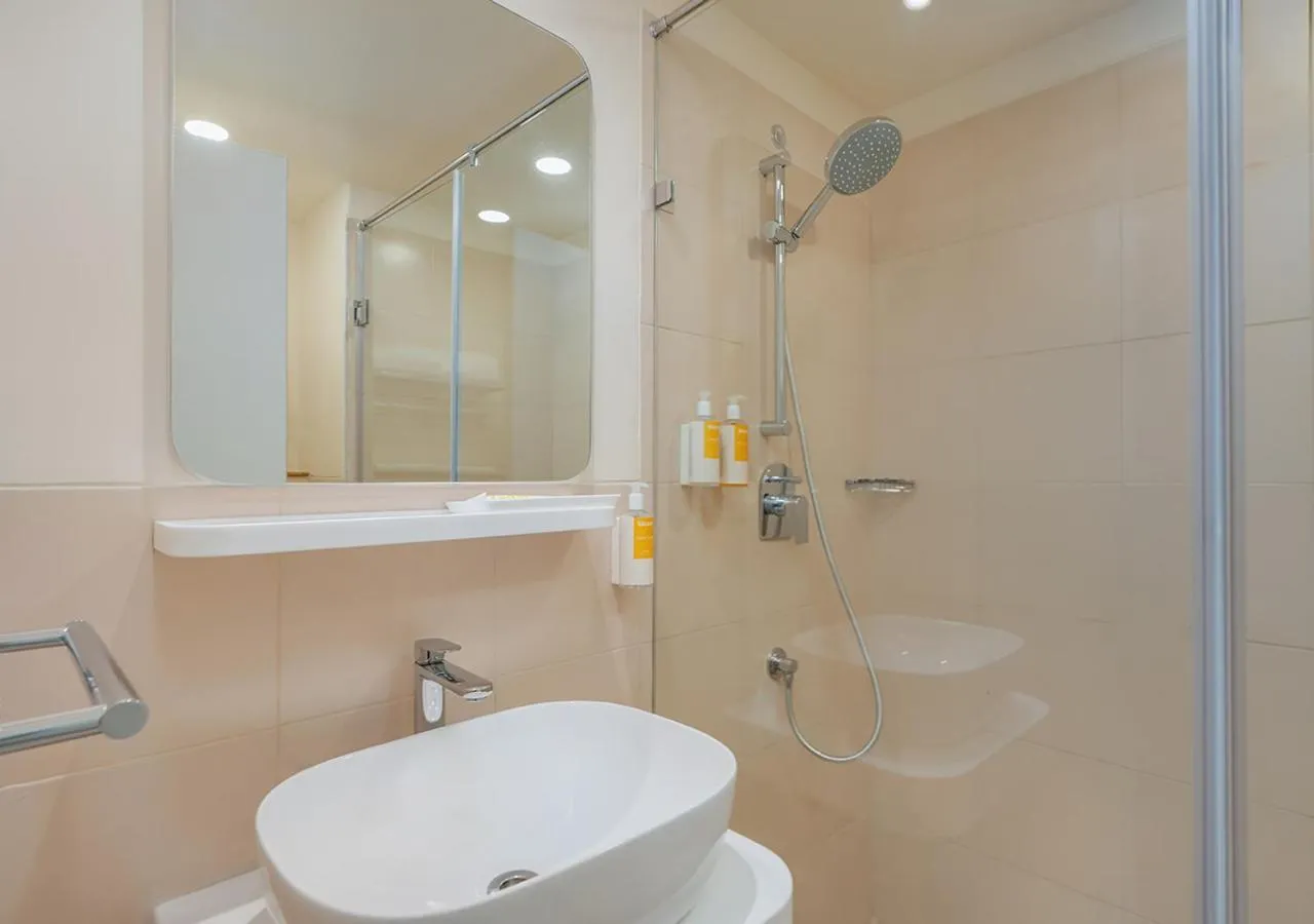 Bathroom in Bloom Hotel - DLF Cyber City