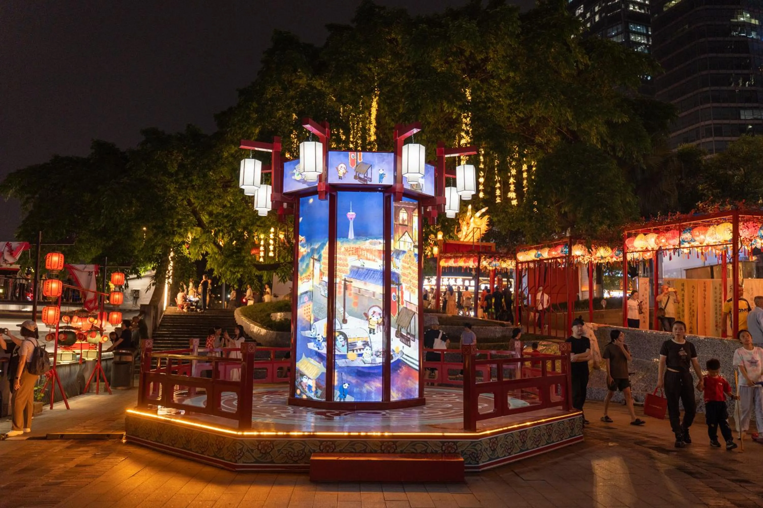 Nearby landmark in JOYA Chengdu Taikoo Li IFS