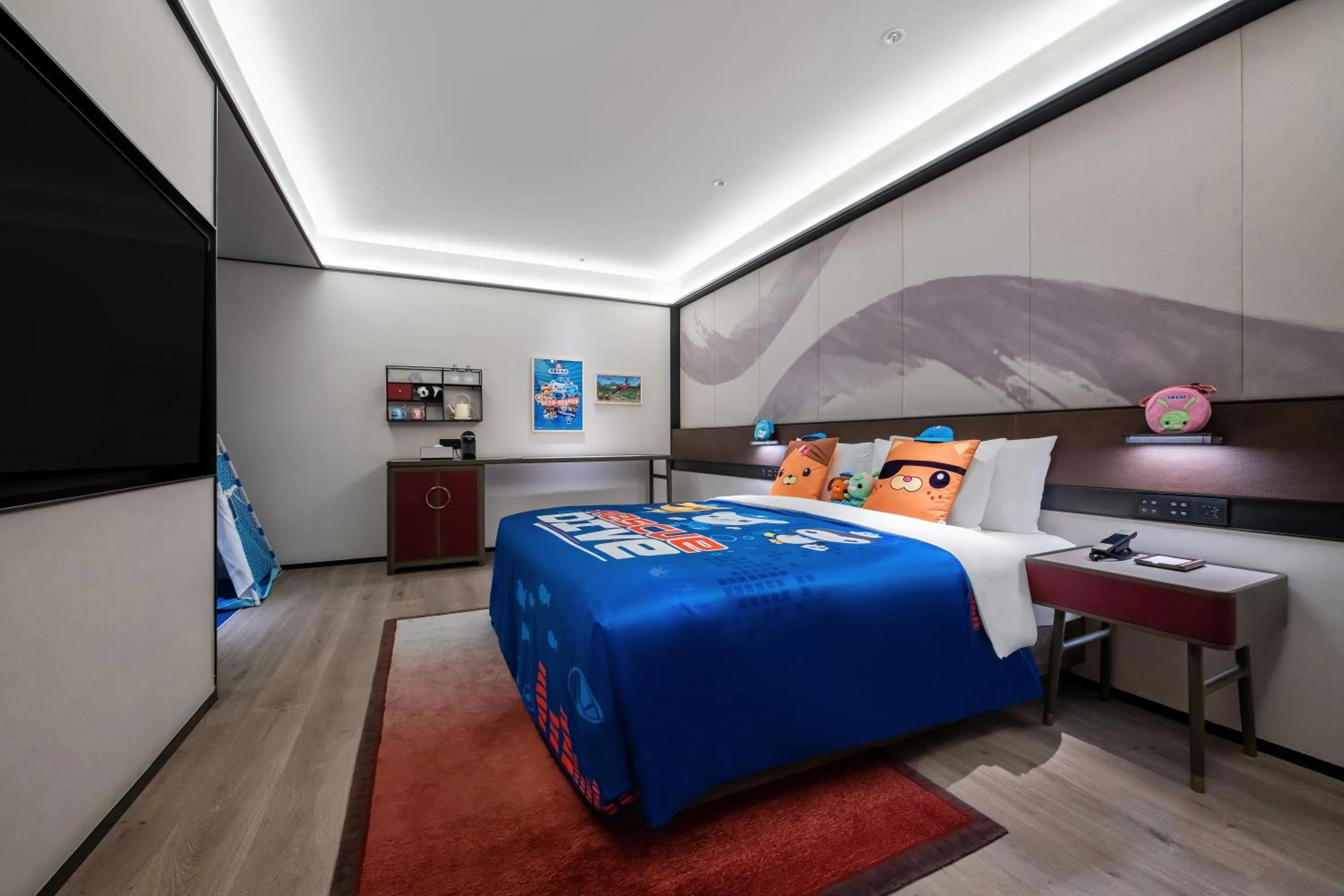 Bed in JOYA Chengdu Taikoo Li IFS