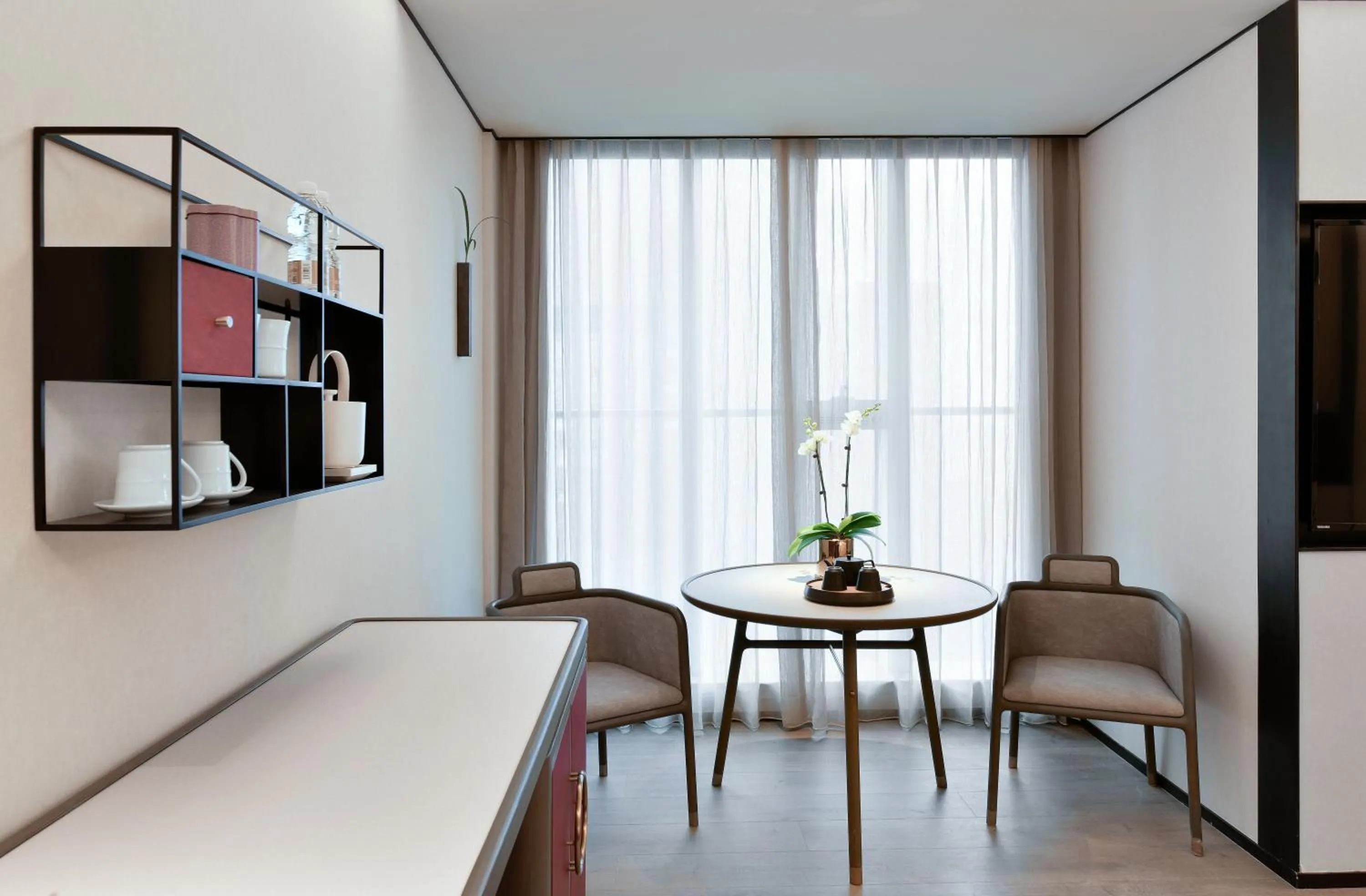 Seating area in JOYA Chengdu Taikoo Li IFS