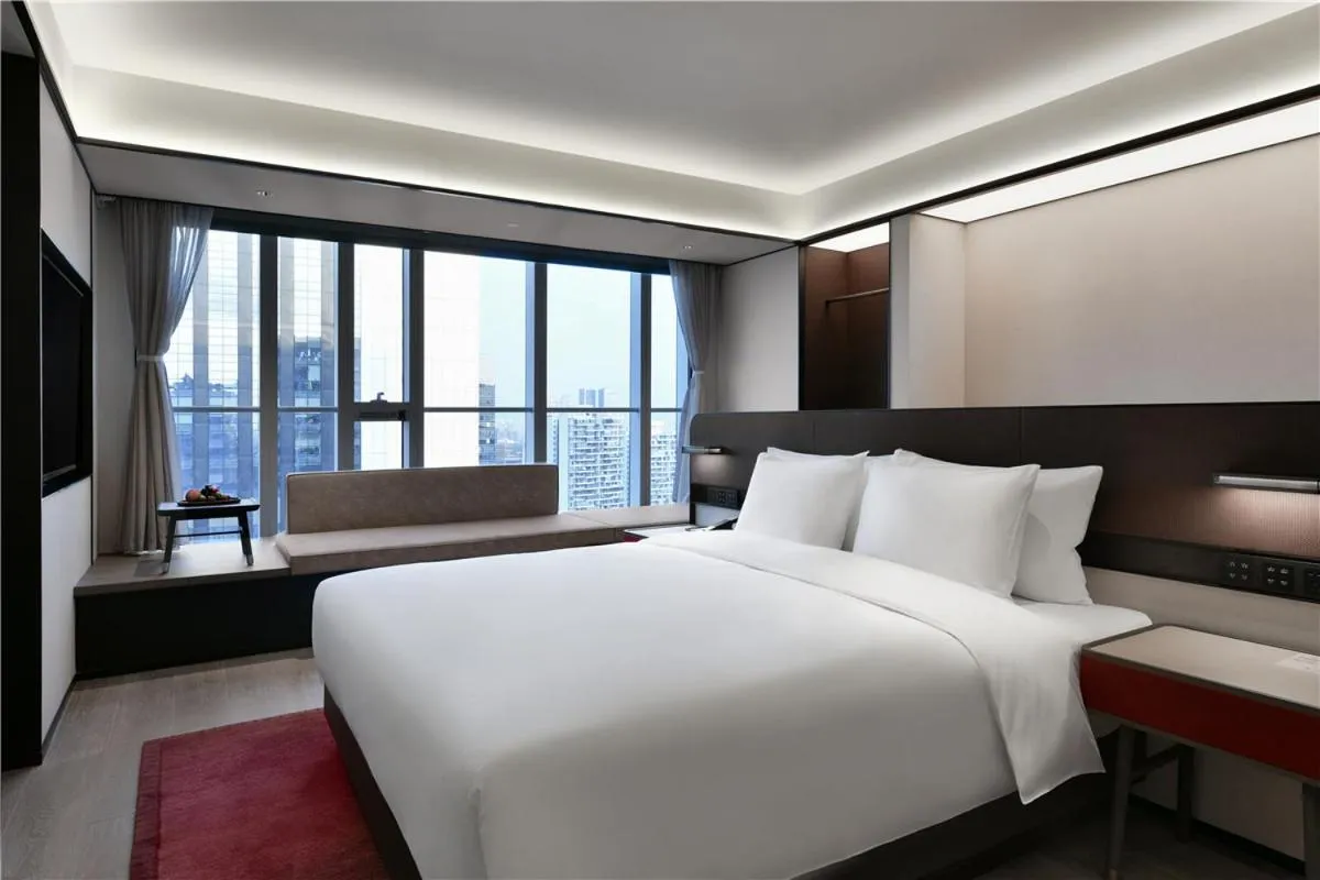 Bed in JOYA Chengdu Taikoo Li IFS
