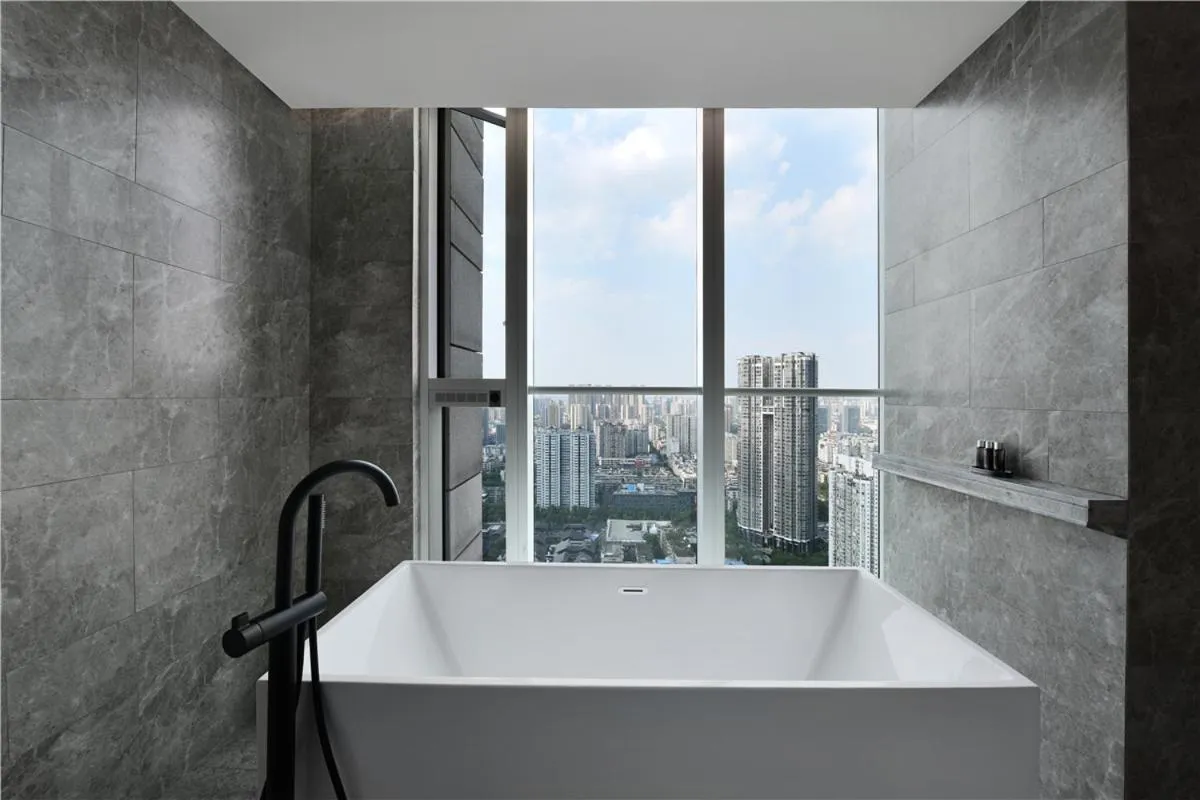 Bathroom in JOYA Chengdu Taikoo Li IFS