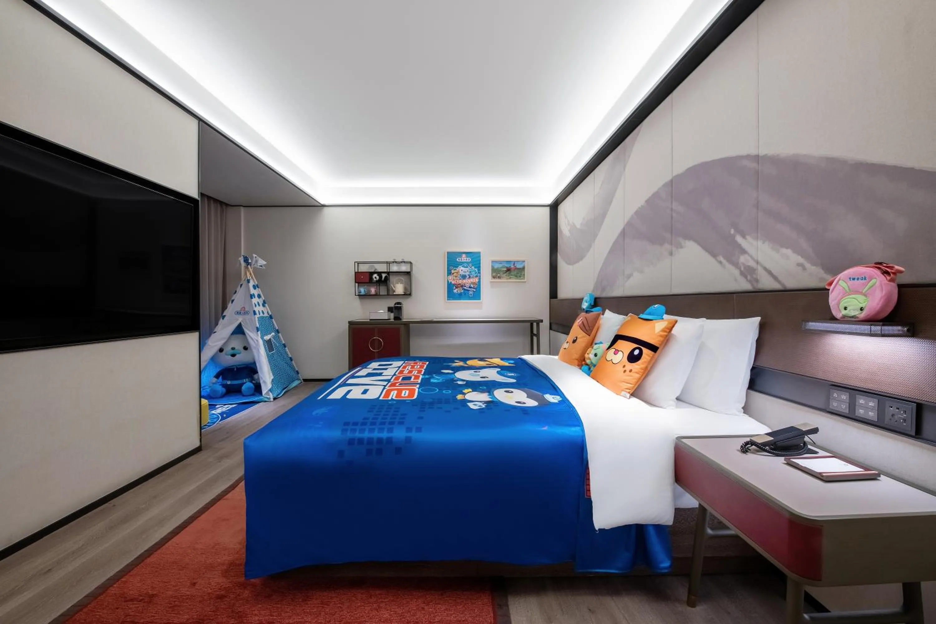 Bed in JOYA Chengdu Taikoo Li IFS