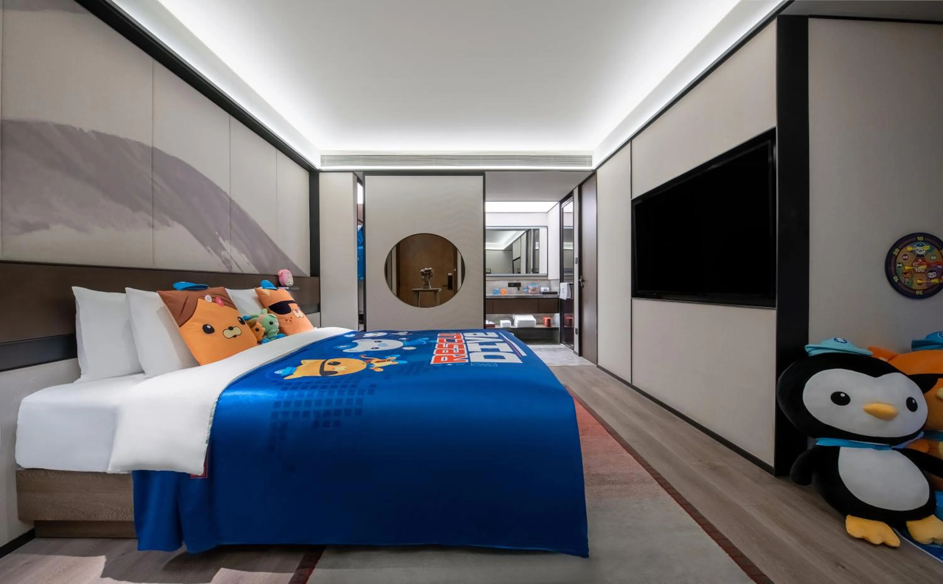 Bed in JOYA Chengdu Taikoo Li IFS