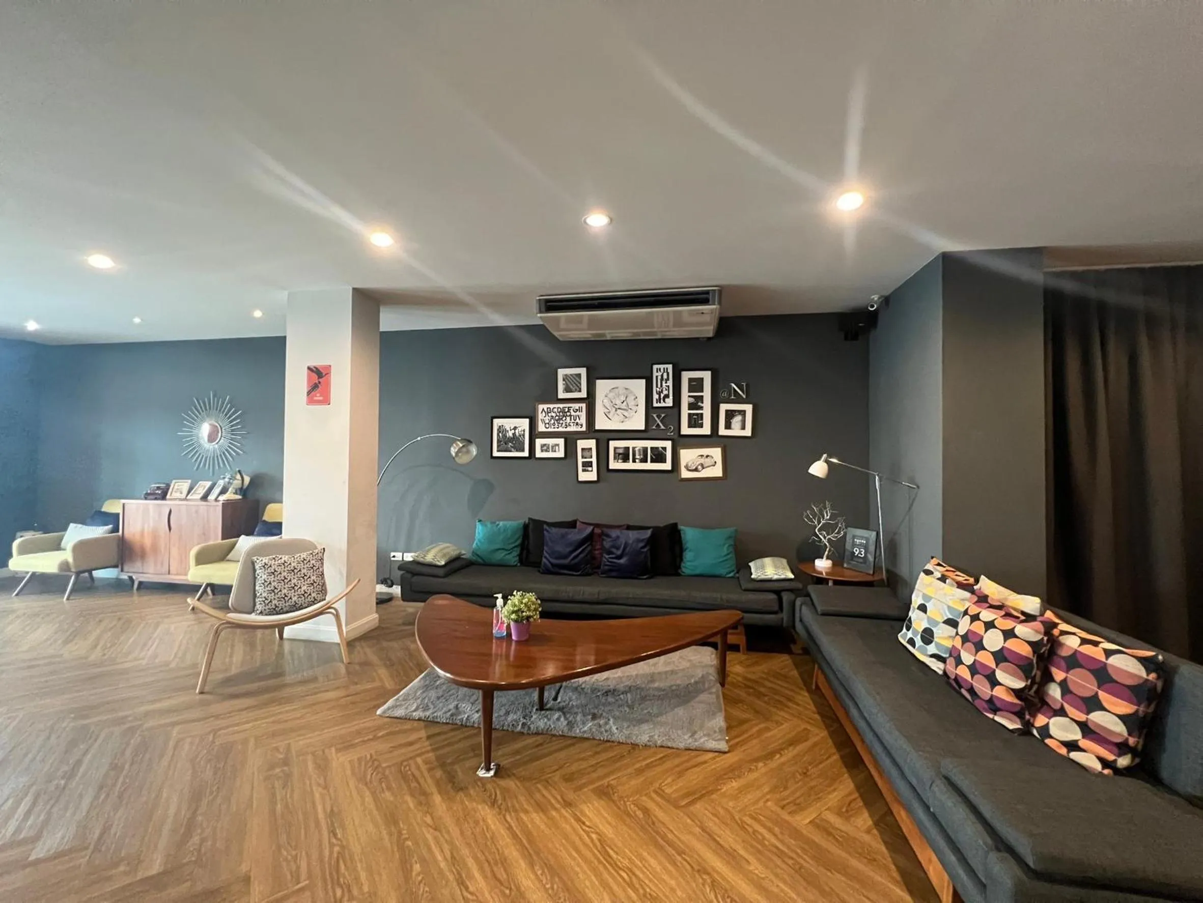 Communal lounge/ TV room in Tolani Nimman Villa Chiang Mai