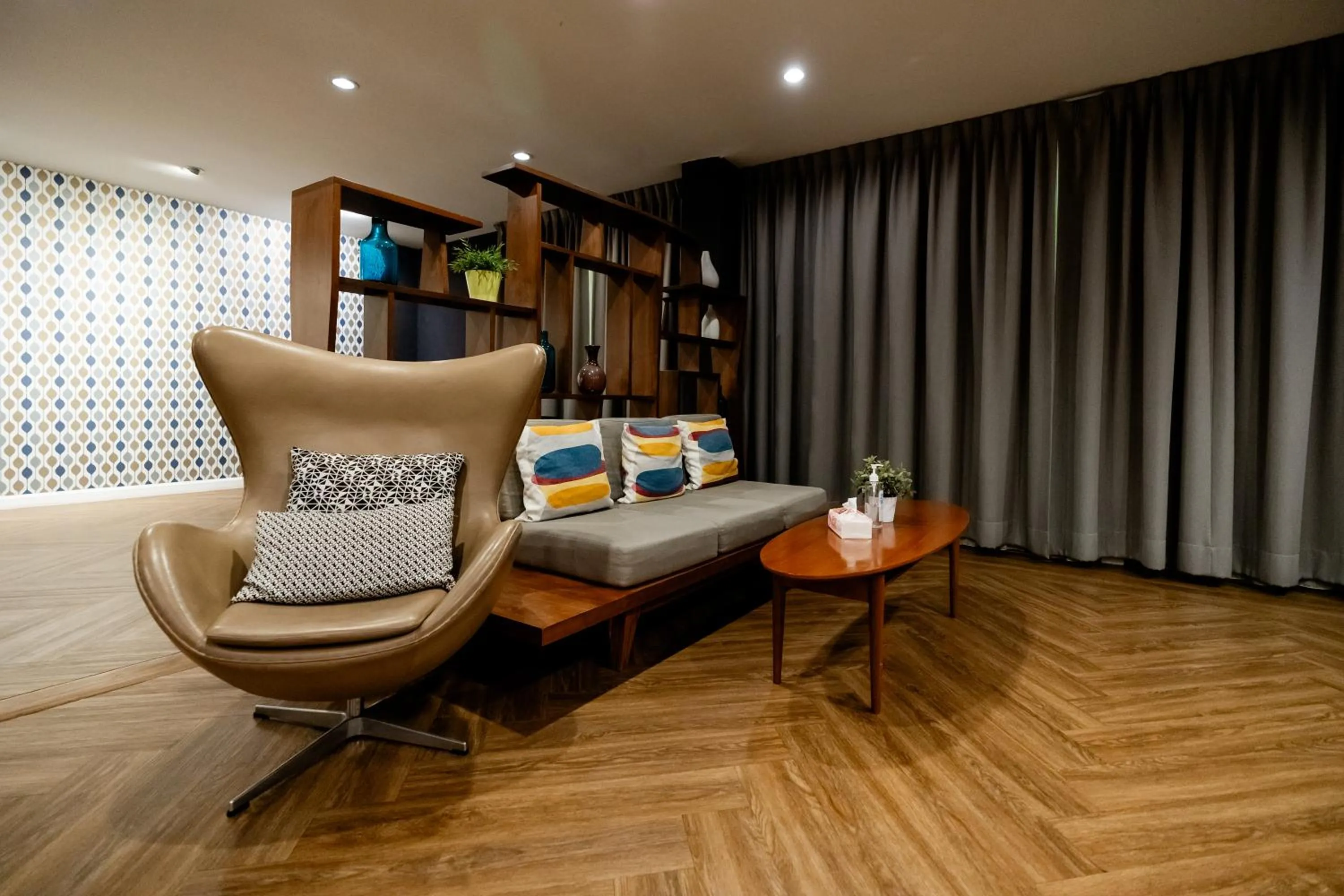 Living room in Tolani Nimman Villa Chiang Mai