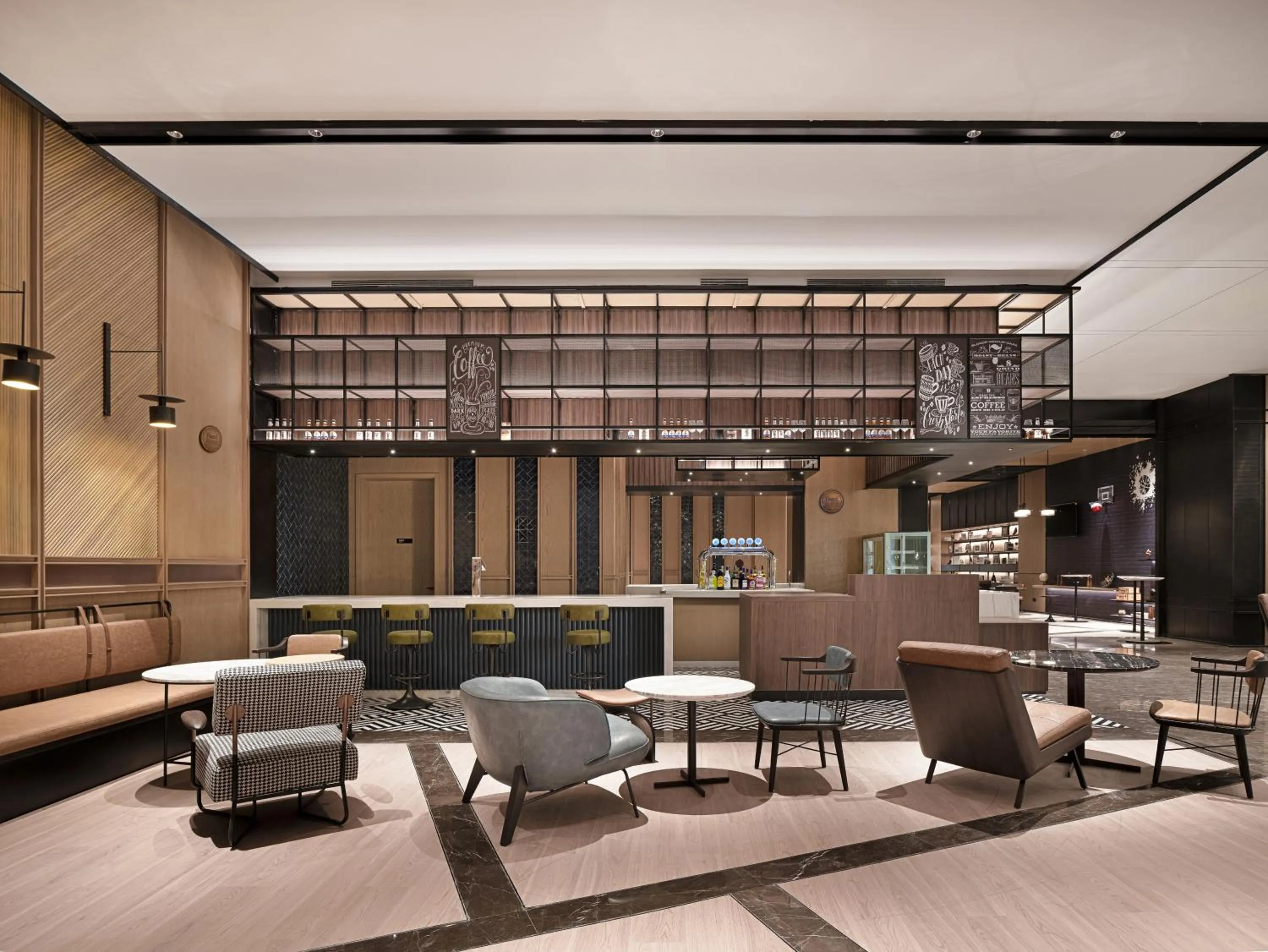 Lobby or reception in Four Points by Sheraton Chengdu, Chunxi Road