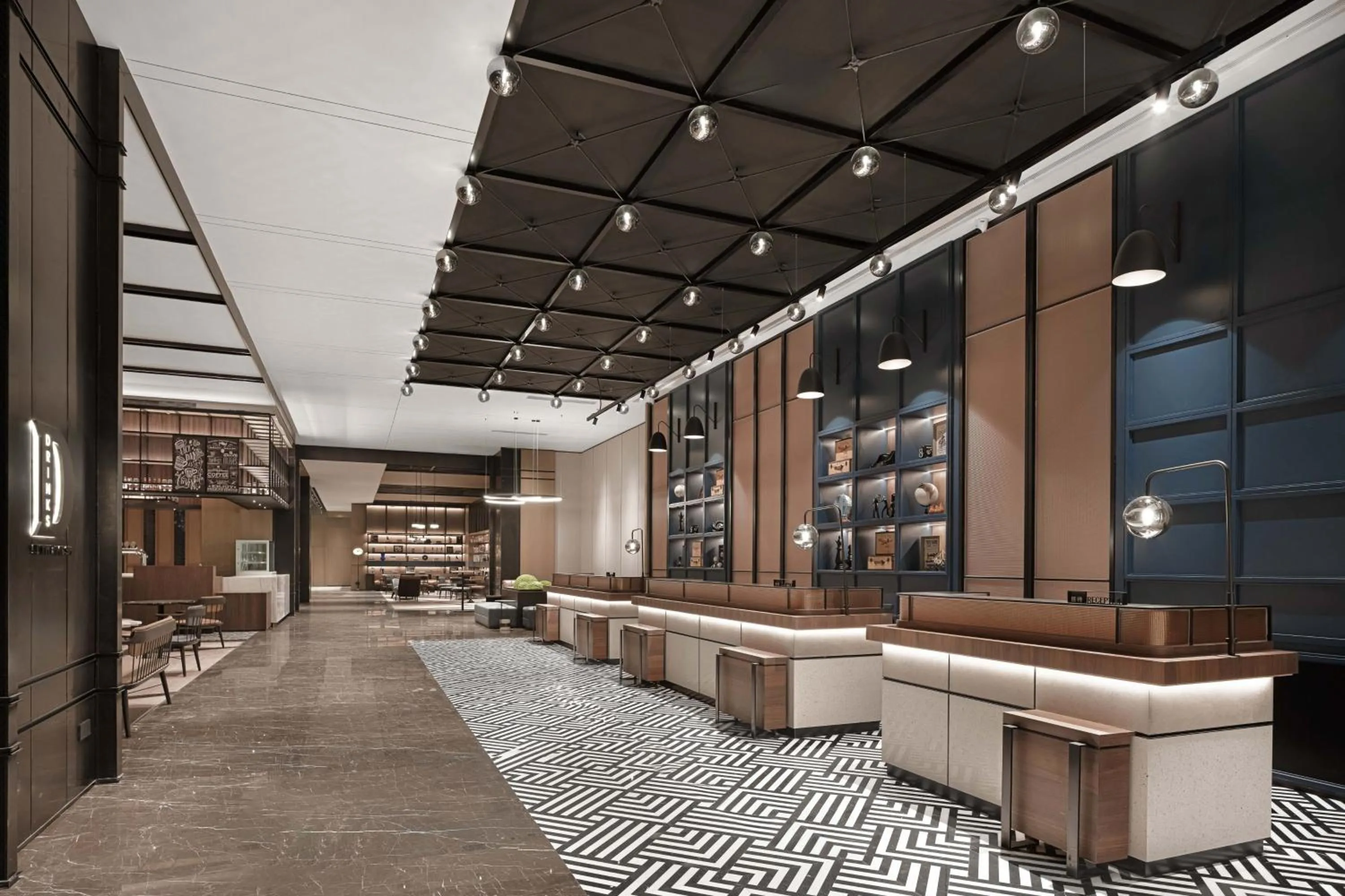 Lobby or reception in Four Points by Sheraton Chengdu, Chunxi Road