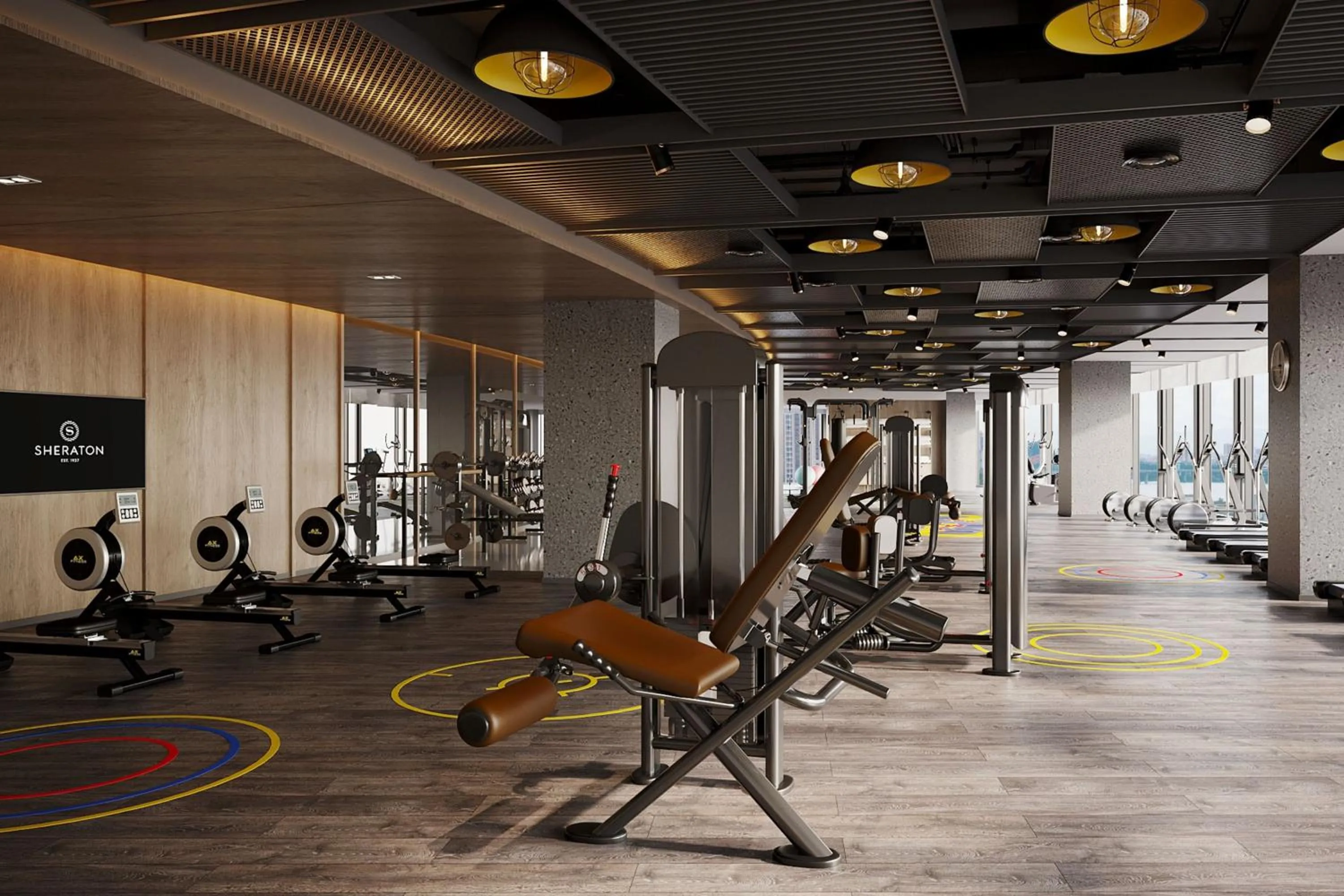 Fitness centre/facilities in Sheraton Hangzhou Fuyang