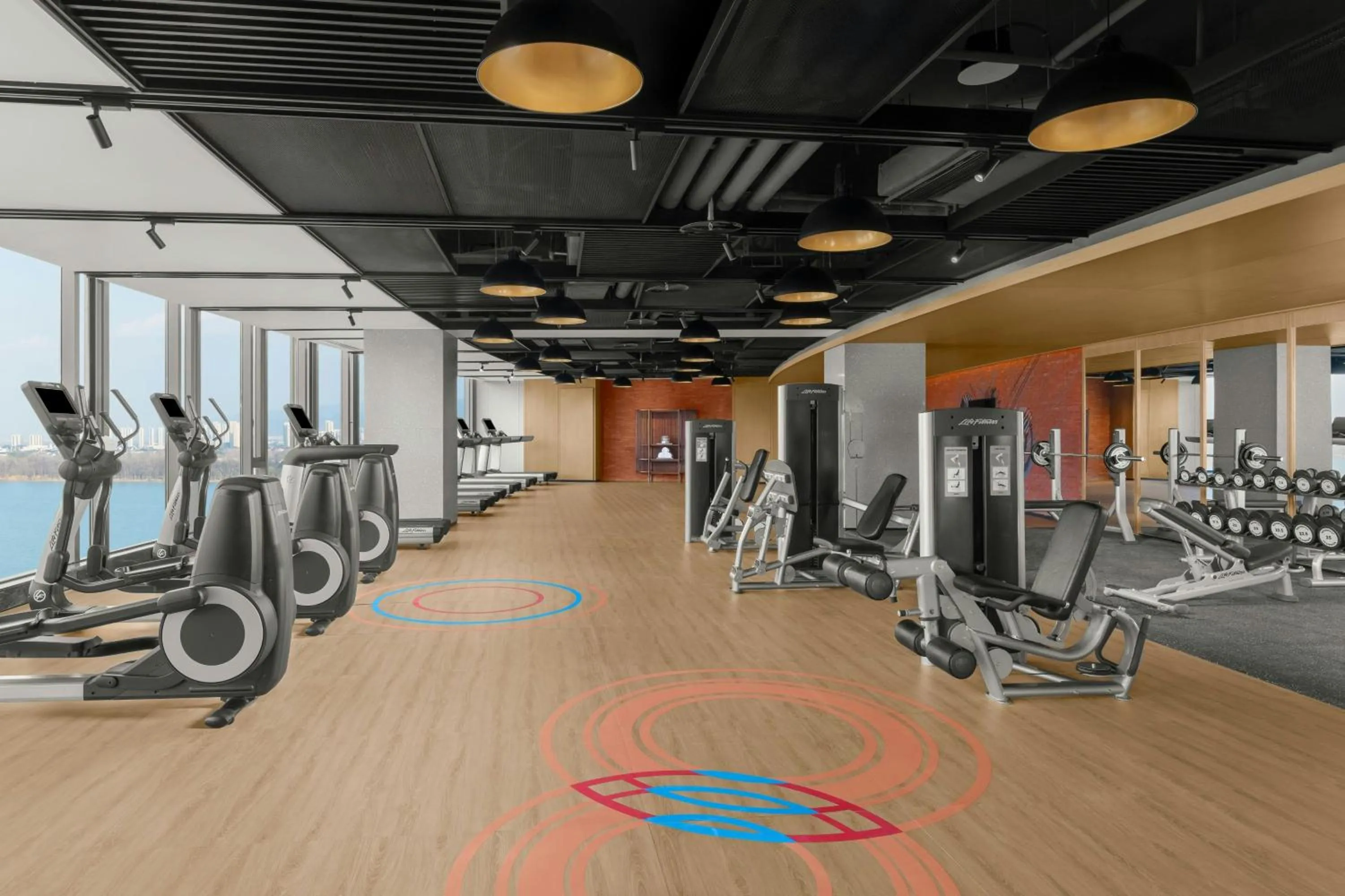 Fitness centre/facilities in Sheraton Hangzhou Fuyang