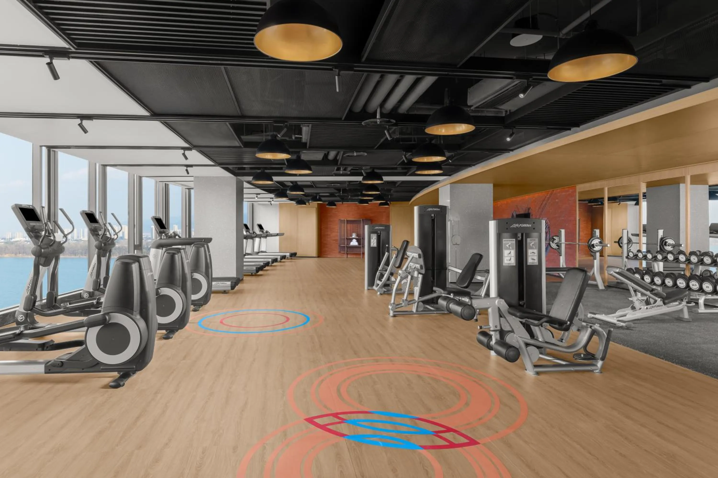 Fitness centre/facilities in Sheraton Hangzhou Fuyang