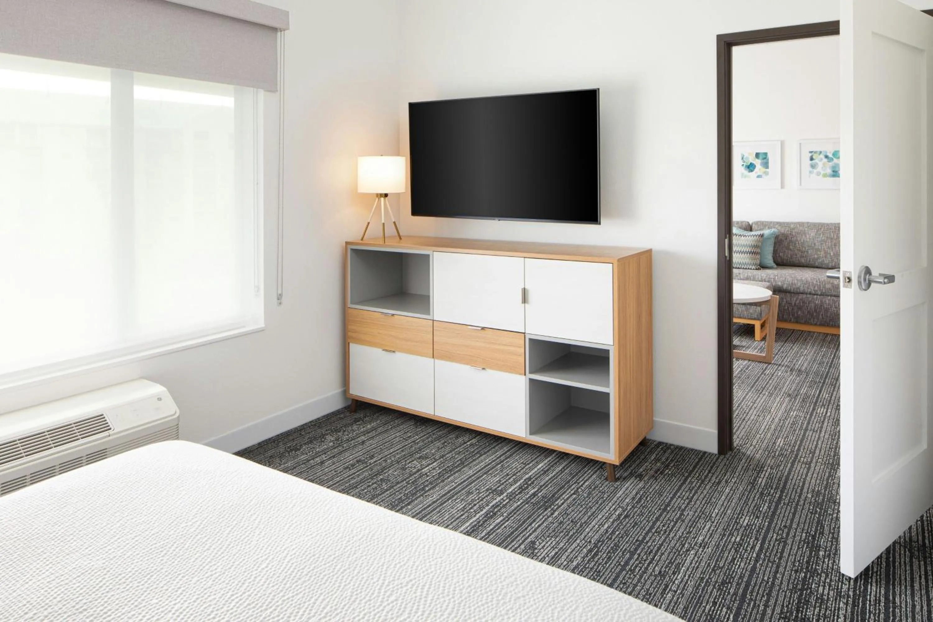 Bedroom, Bed in TownePlace Suites Pigeon Forge