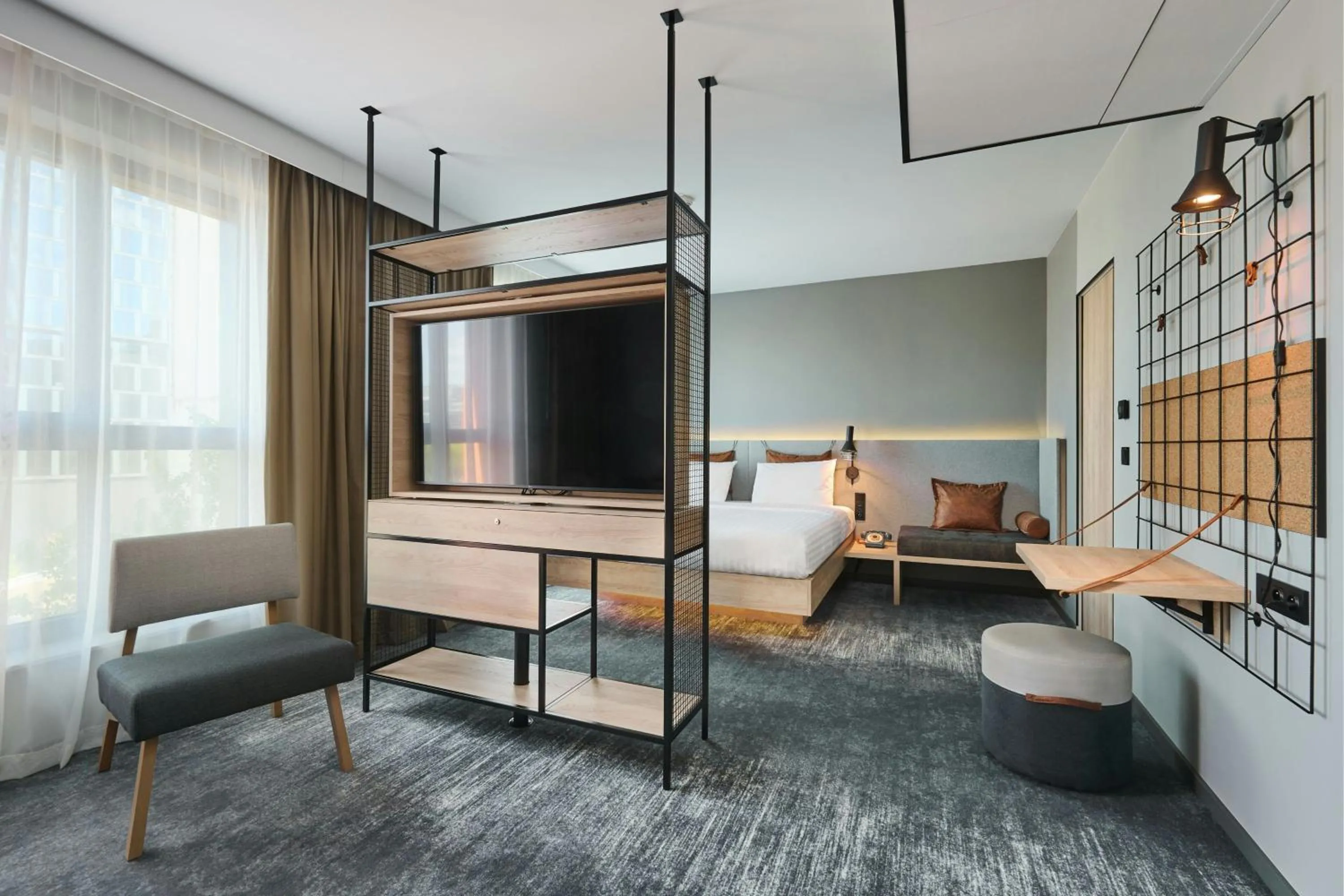 Photo of the whole room in Moxy Warsaw City