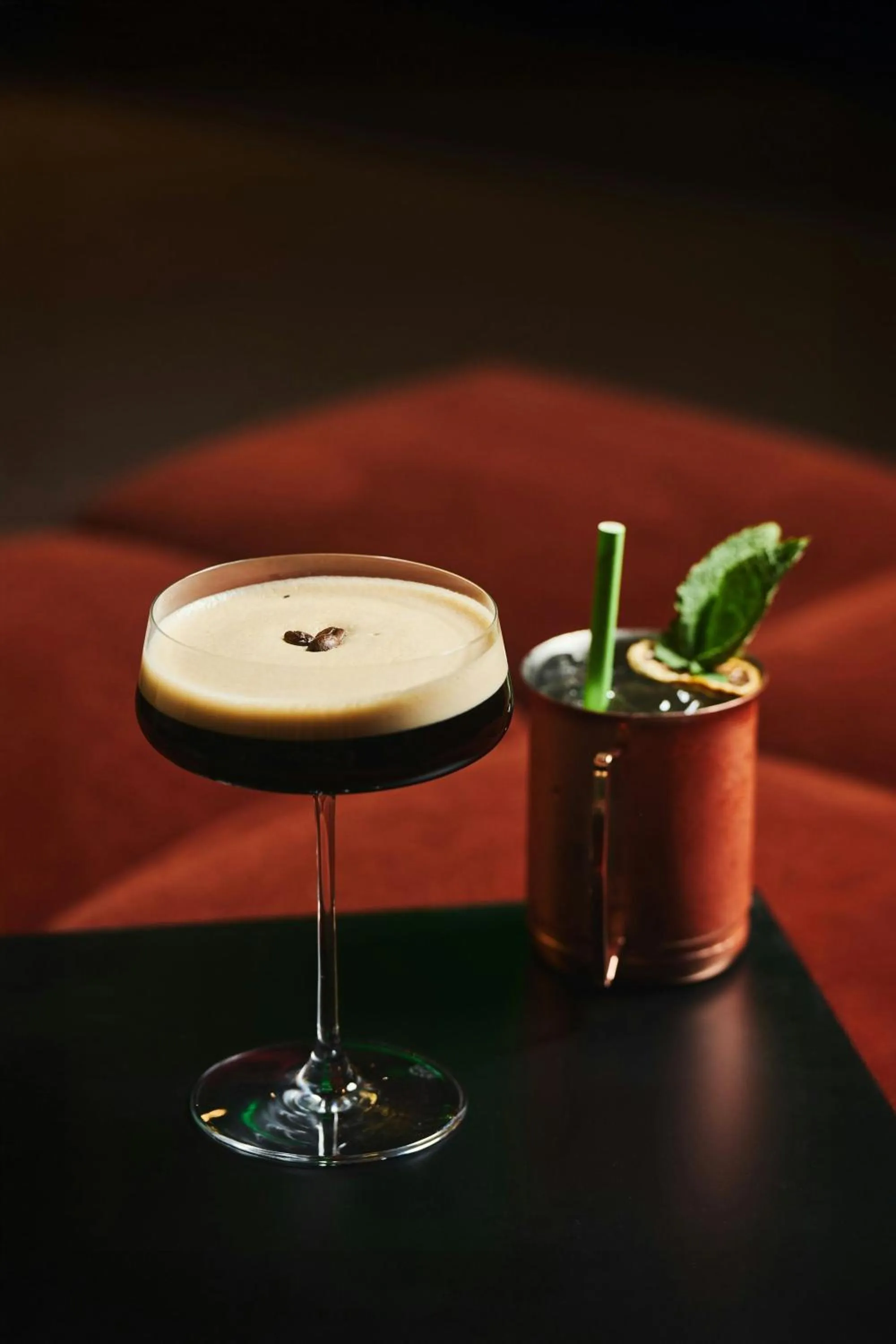 Lounge or bar in Moxy Warsaw City