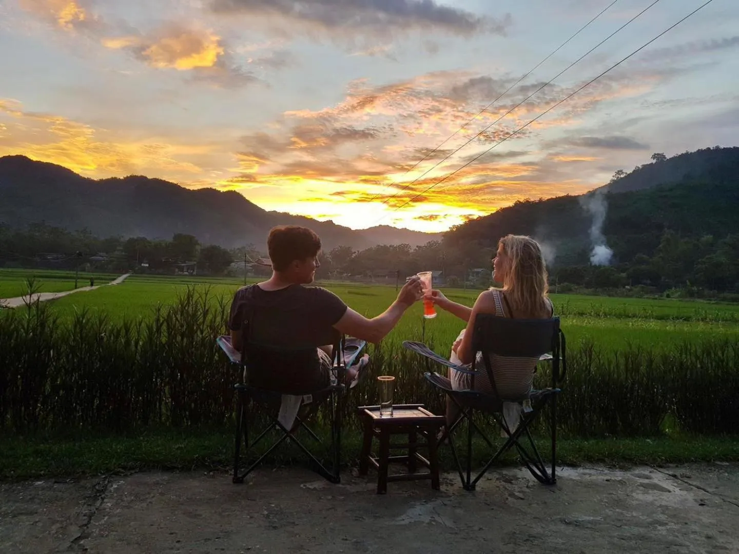 Natural landscape in Mai Chau Villas