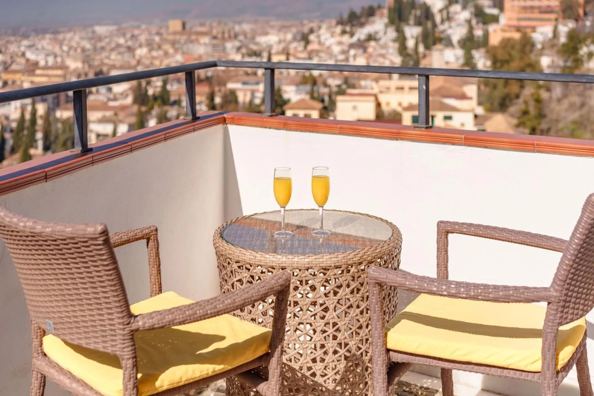 Balcony/Terrace in Hotel Mirador Arabeluj