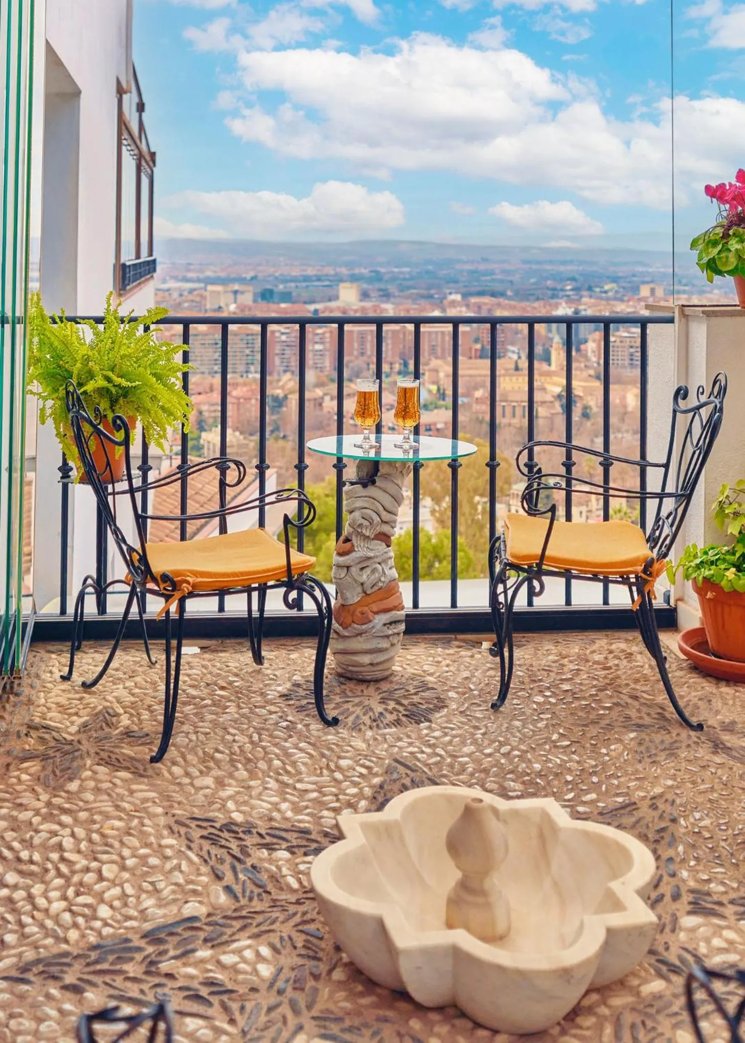 Balcony/Terrace in Hotel Mirador Arabeluj