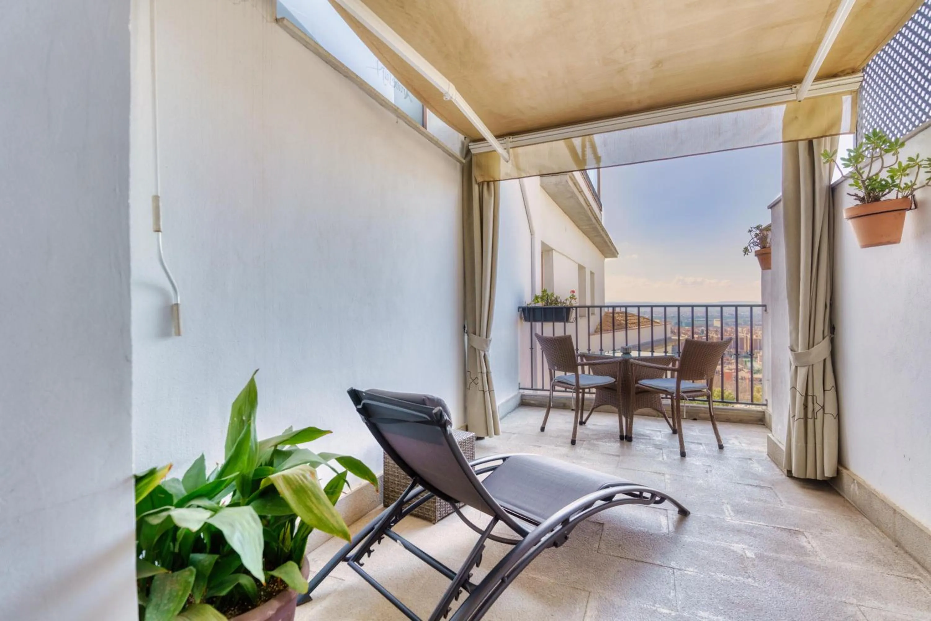 Balcony/Terrace in Hotel Mirador Arabeluj