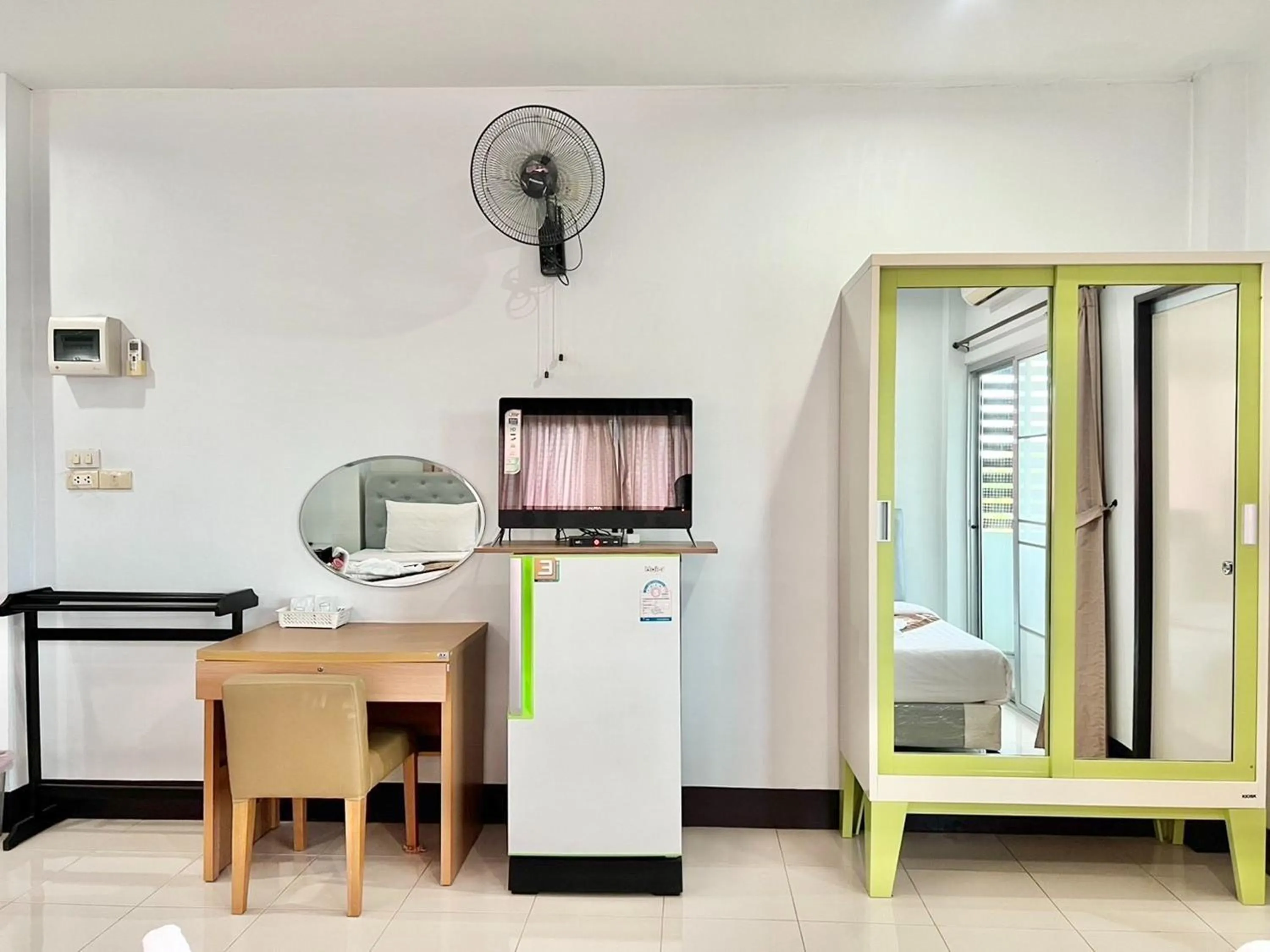 Bedroom in Ban Ton Resort