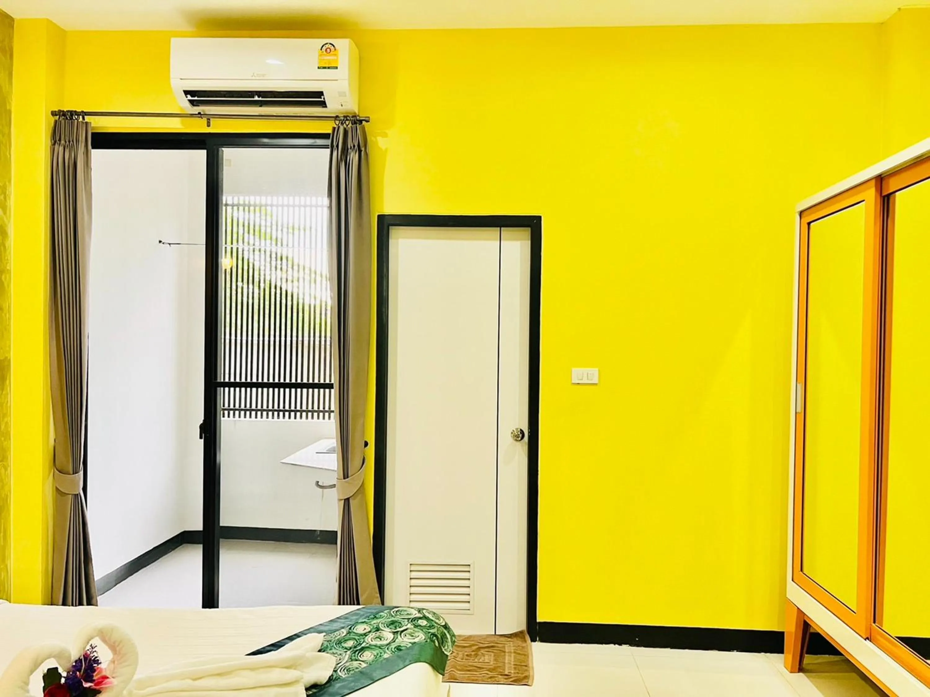 Bedroom in Ban Ton Resort