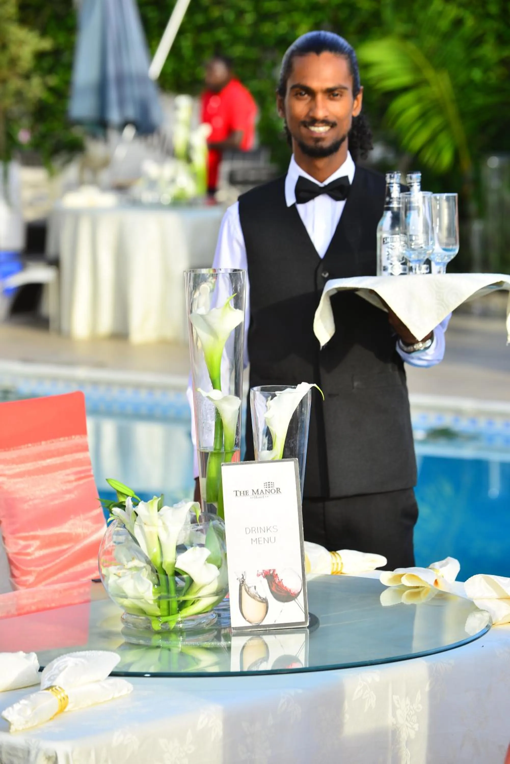 Restaurant/places to eat in The Manor Hotel