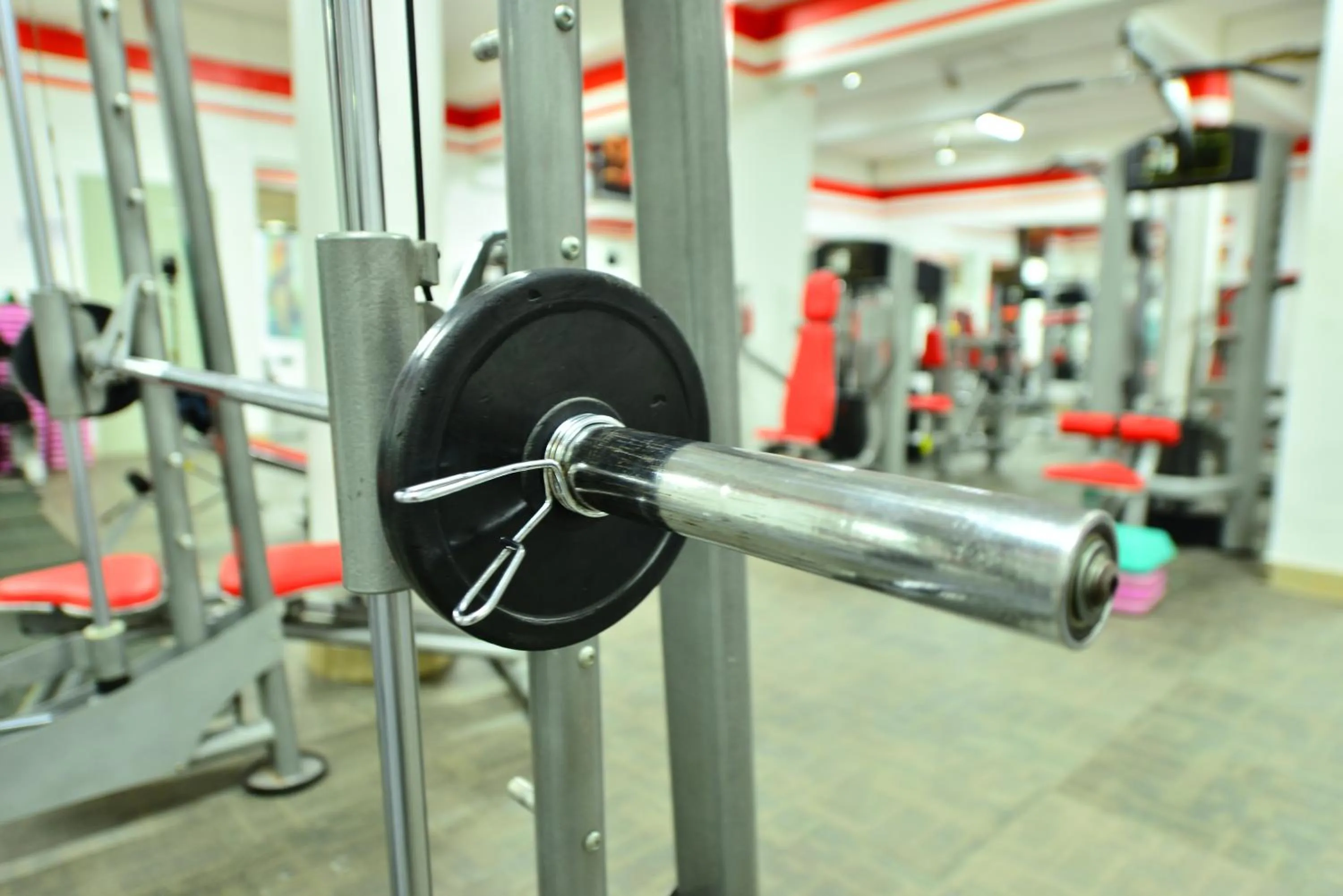 Fitness centre/facilities in The Manor Hotel
