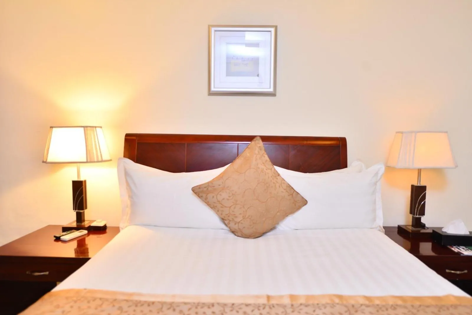 Bedroom in The Manor Hotel