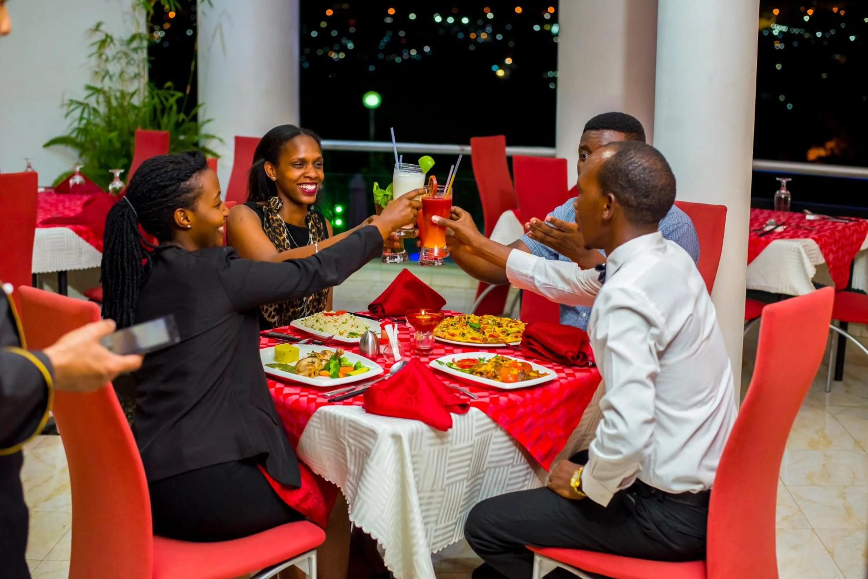 City view in The Manor Hotel