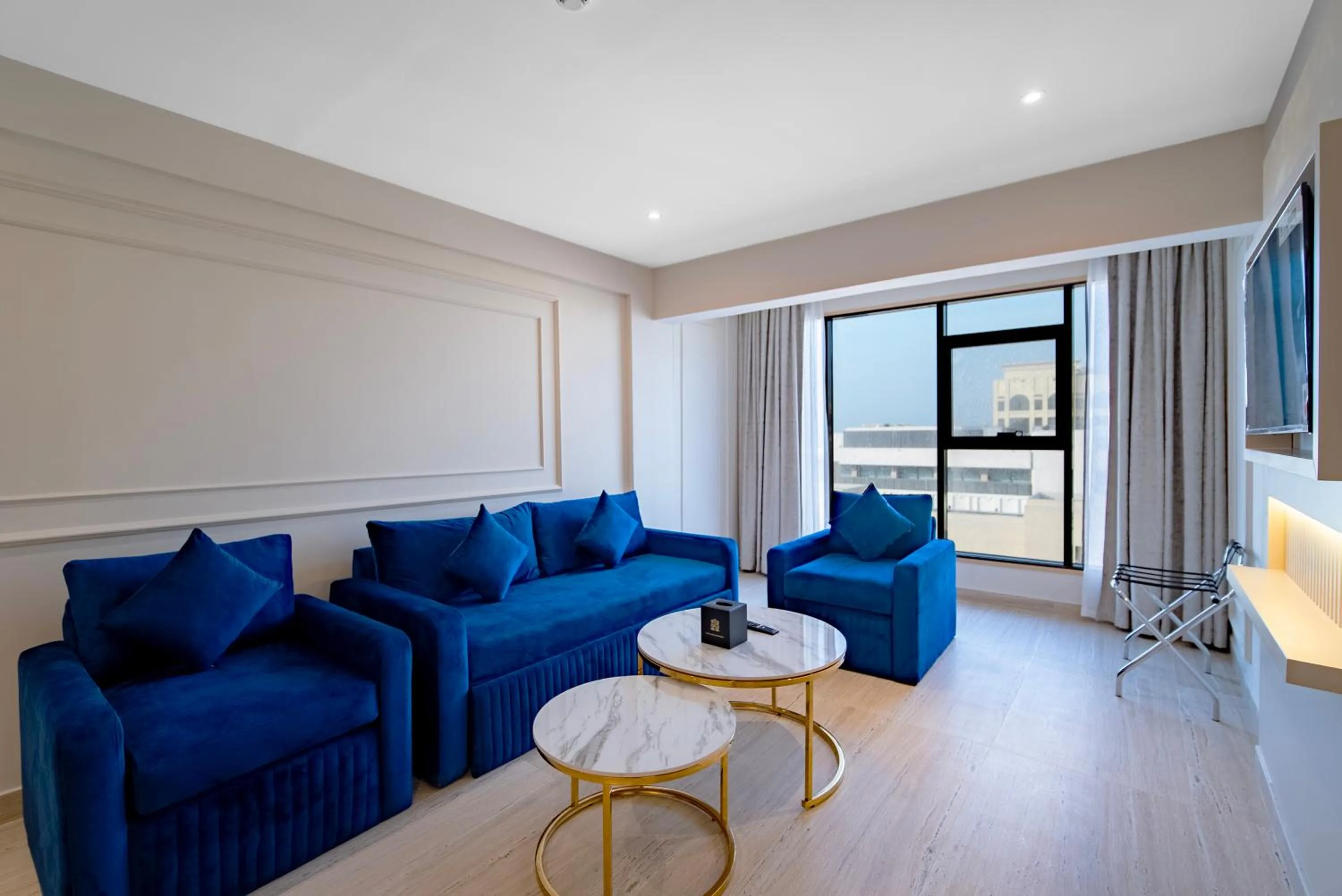 Living room in Grand Ambassador Hotel